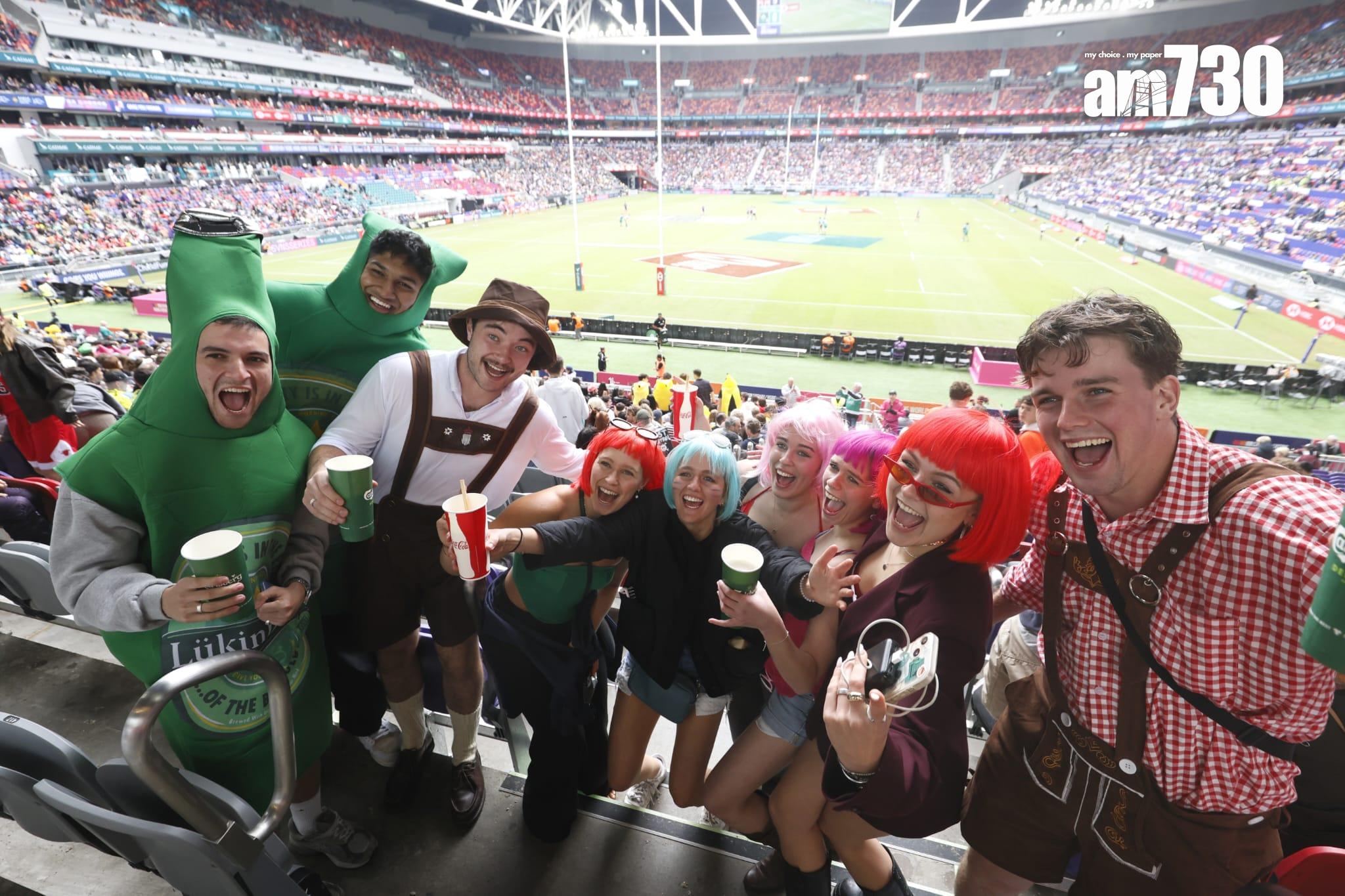 香港國際七人欖球賽盛況