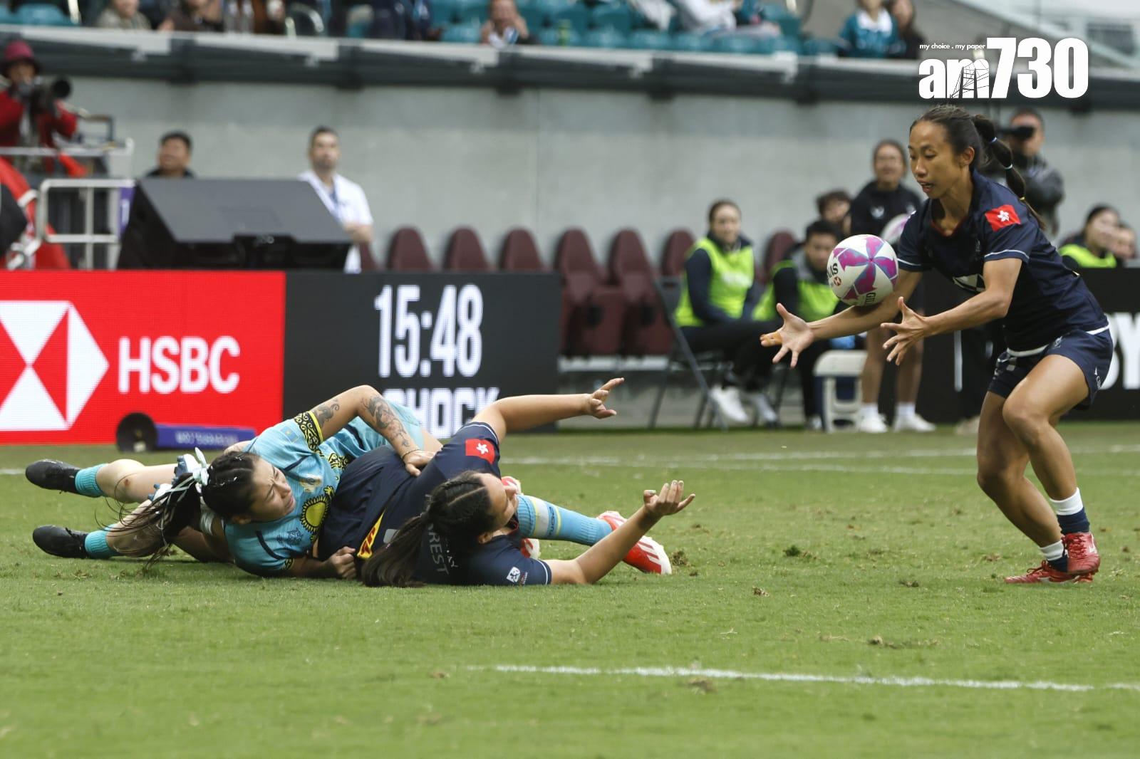 香港女子七人欖球隊在「Melrose銀劍賽」決賽中,以壓倒性優勢43:5大勝哈薩克,成功報卻上屆失冠之仇。