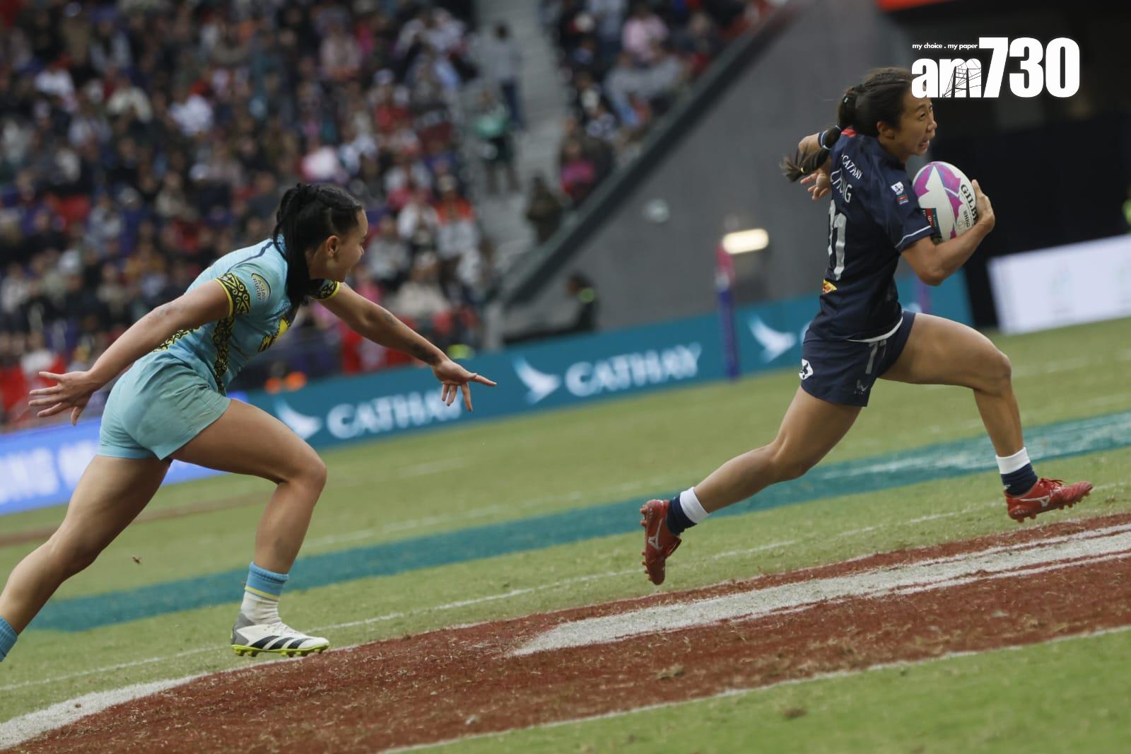 香港女子七人欖球隊在「Melrose銀劍賽」決賽中,以壓倒性優勢43:5大勝哈薩克,成功報卻上屆失冠之仇。