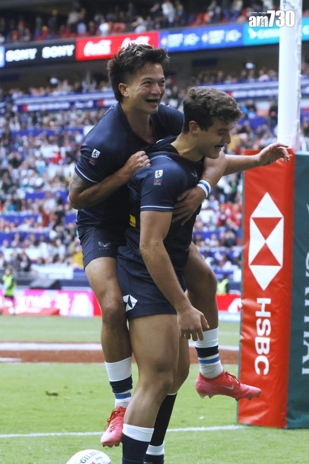 香港女子七人欖球隊在「Melrose銀劍賽」決賽中,以壓倒性優勢43:5大勝哈薩克,成功報卻上屆失冠之仇。最後一刻由藍嘉敏在最後一擊完美「埋齋」,為港隊鎖定勝局,全場觀眾歡聲雷動。