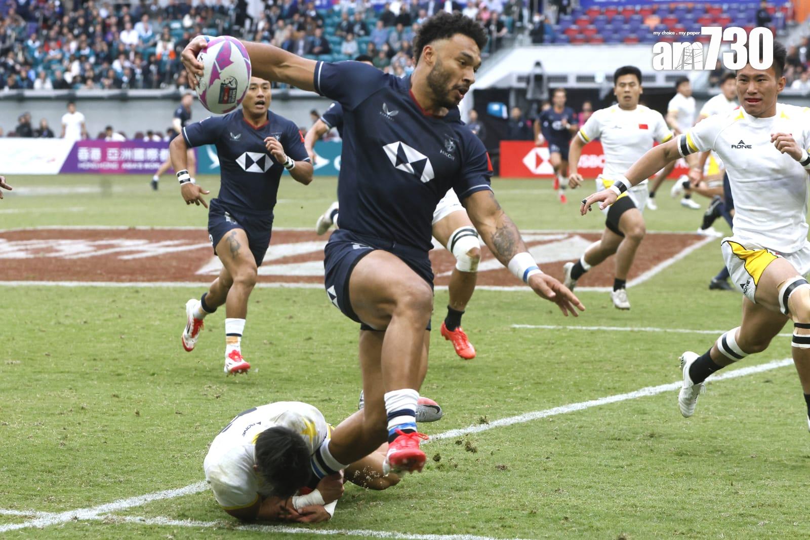 香港女子七人欖球隊在「Melrose銀劍賽」決賽中,以壓倒性優勢43:5大勝哈薩克,成功報卻上屆失冠之仇。最後一刻由藍嘉敏在最後一擊完美「埋齋」,為港隊鎖定勝局,全場觀眾歡聲雷動。