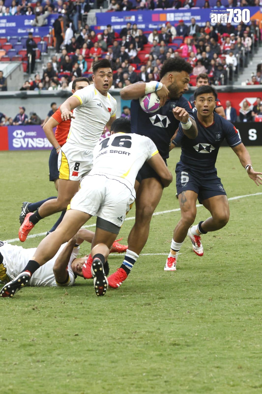 香港女子七人欖球隊在「Melrose銀劍賽」決賽中,以壓倒性優勢43:5大勝哈薩克,成功報卻上屆失冠之仇。最後一刻由藍嘉敏在最後一擊完美「埋齋」,為港隊鎖定勝局,全場觀眾歡聲雷動。