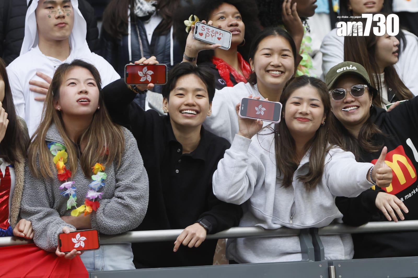 香港七欖男女隊雙雙擊敗對手奪冠,與全場球迷共同見證香港欖球歷史性時刻