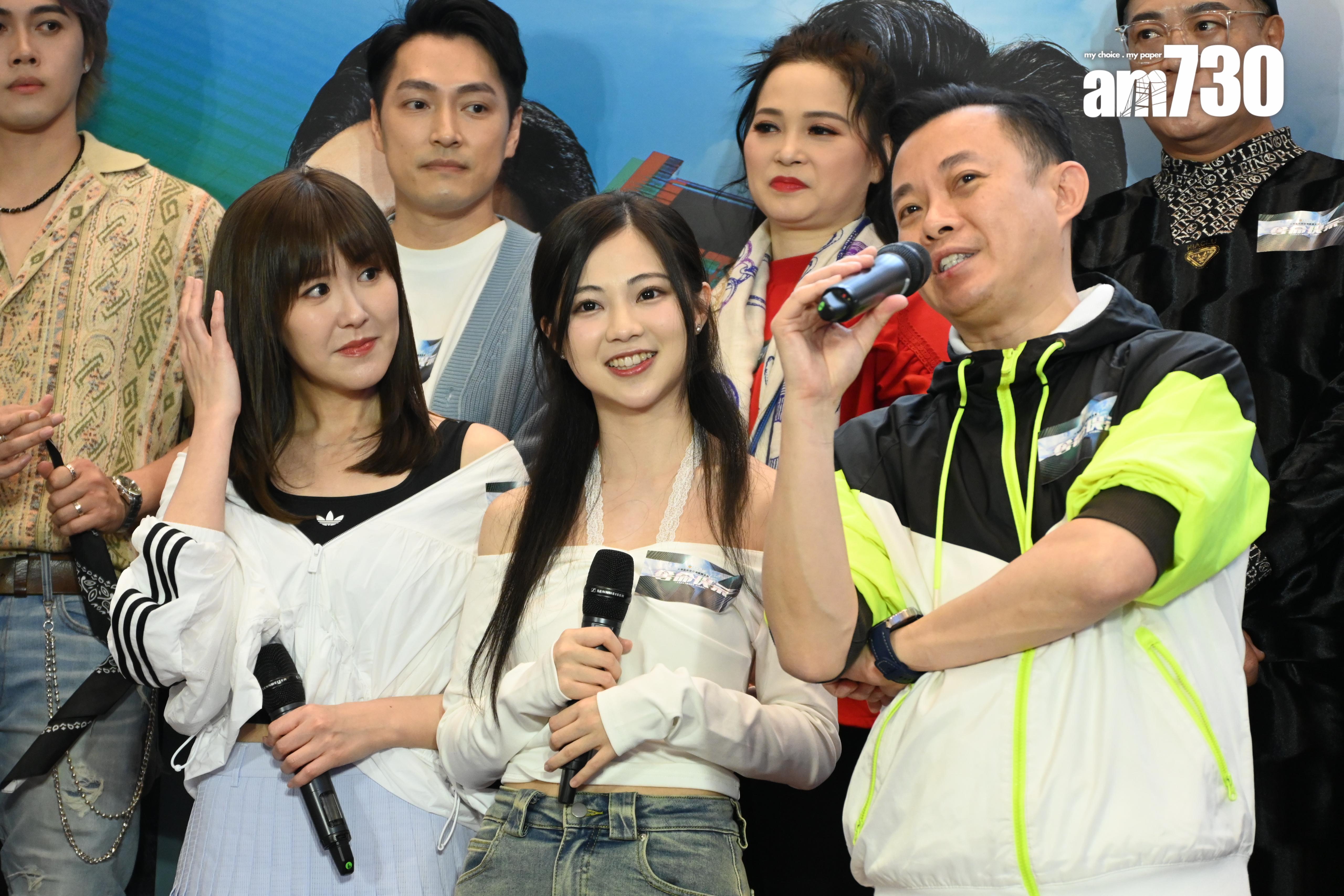 劉佩玥與區明妙有不少對手戲。(娛樂組攝)