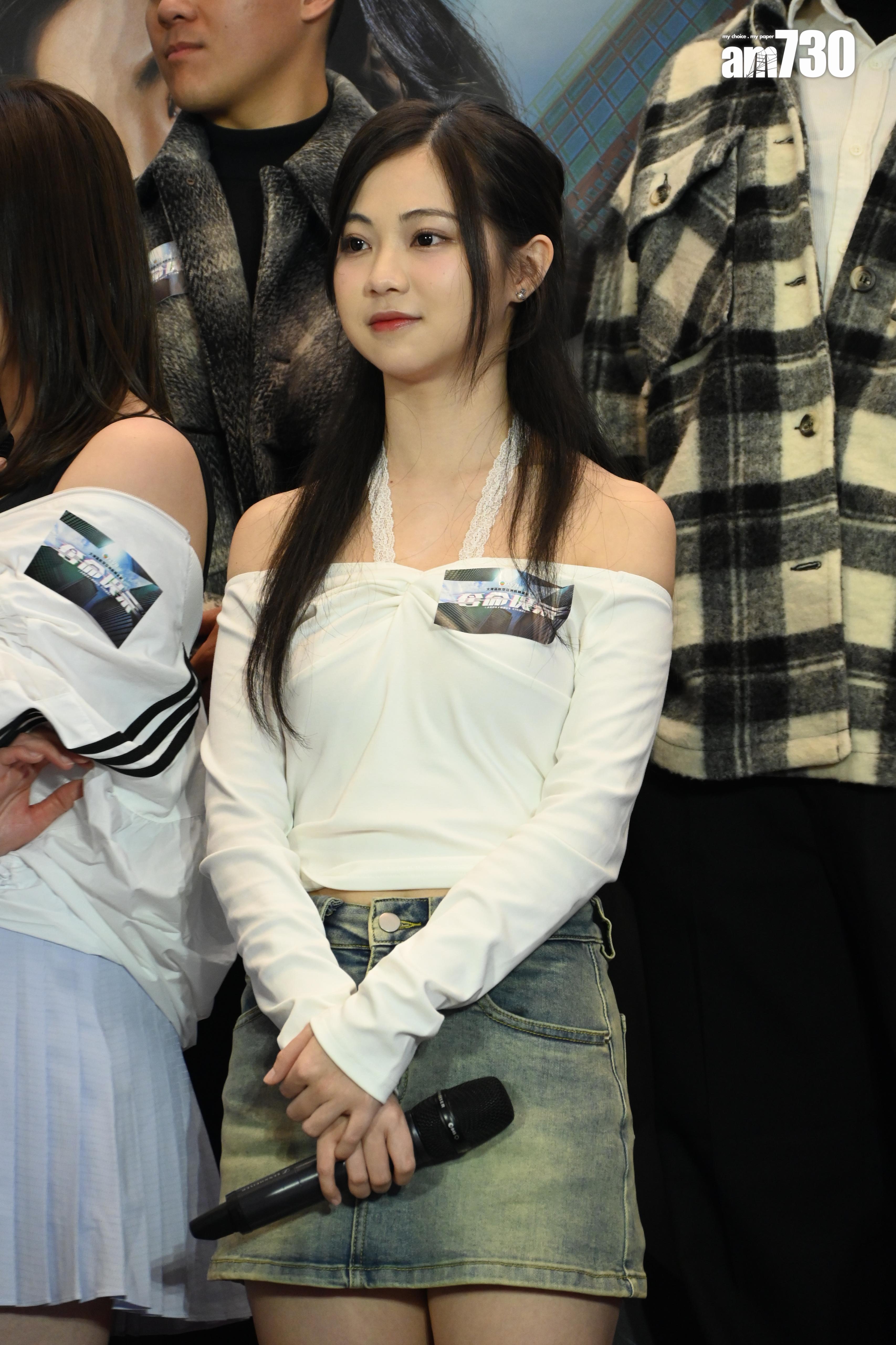 區明妙自言外形拍開槍戲欠缺說服力。(娛樂組攝)