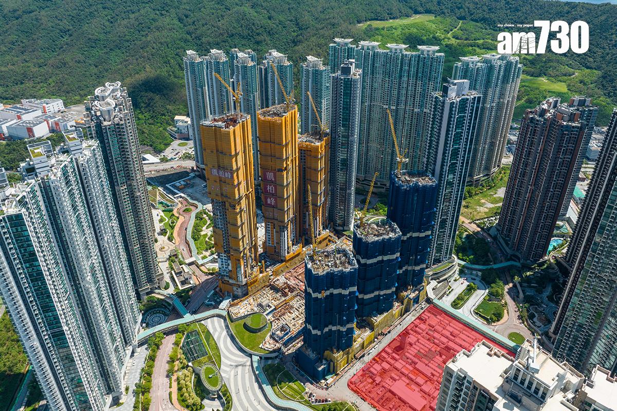 科大創科園擬進駐嘅選址,位於日出康城第12期對開(紅色部分)。(資料圖片)