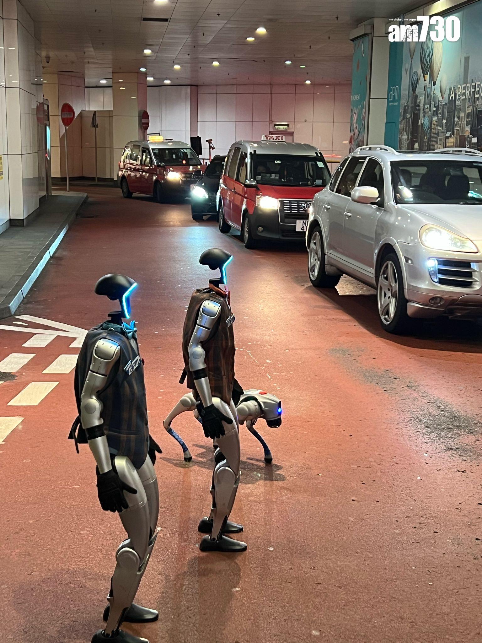 新地apm引入春晚AI人形機械人 與客人互動及陪伴購物|商場動態