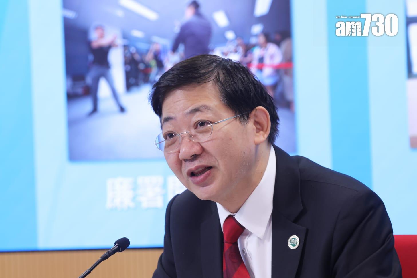 社區關係市民諮詢委員會主席何順文。(吳康琦攝)