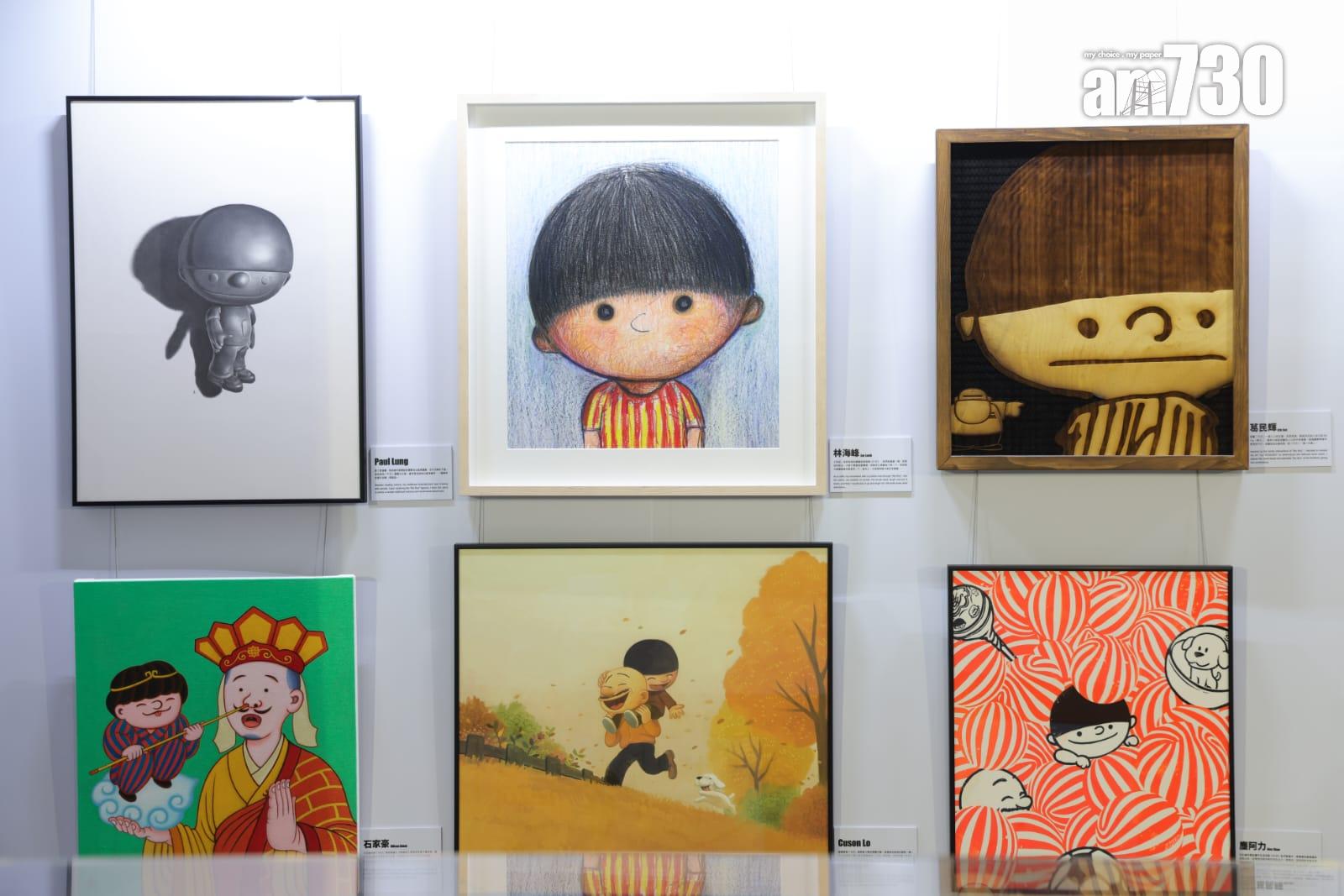 牛仔伴你尋找回憶之旅創作展 (吳康琦攝)