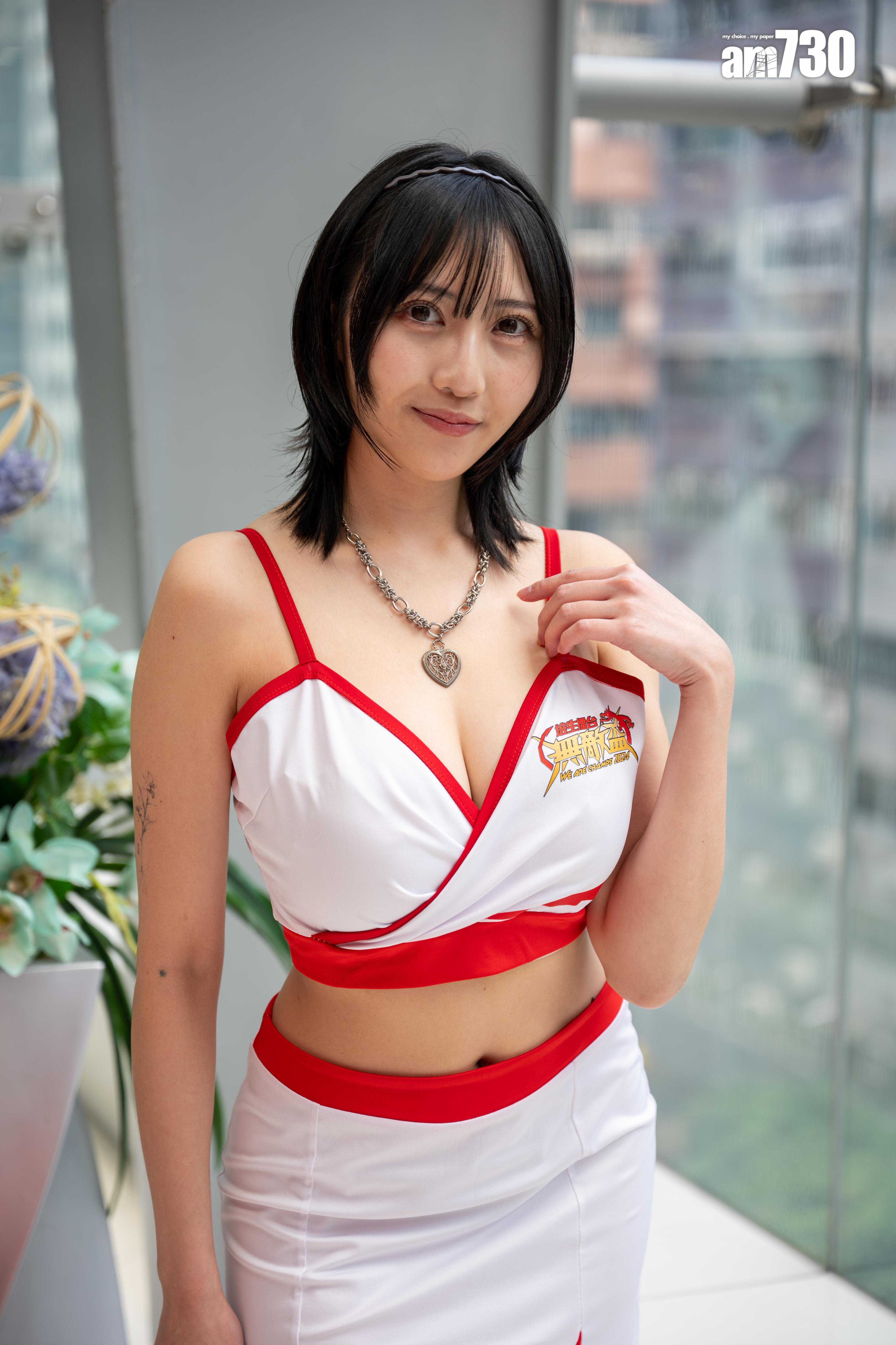 辻莉莉莎曾試過打拳減肥。 (娛樂組攝)