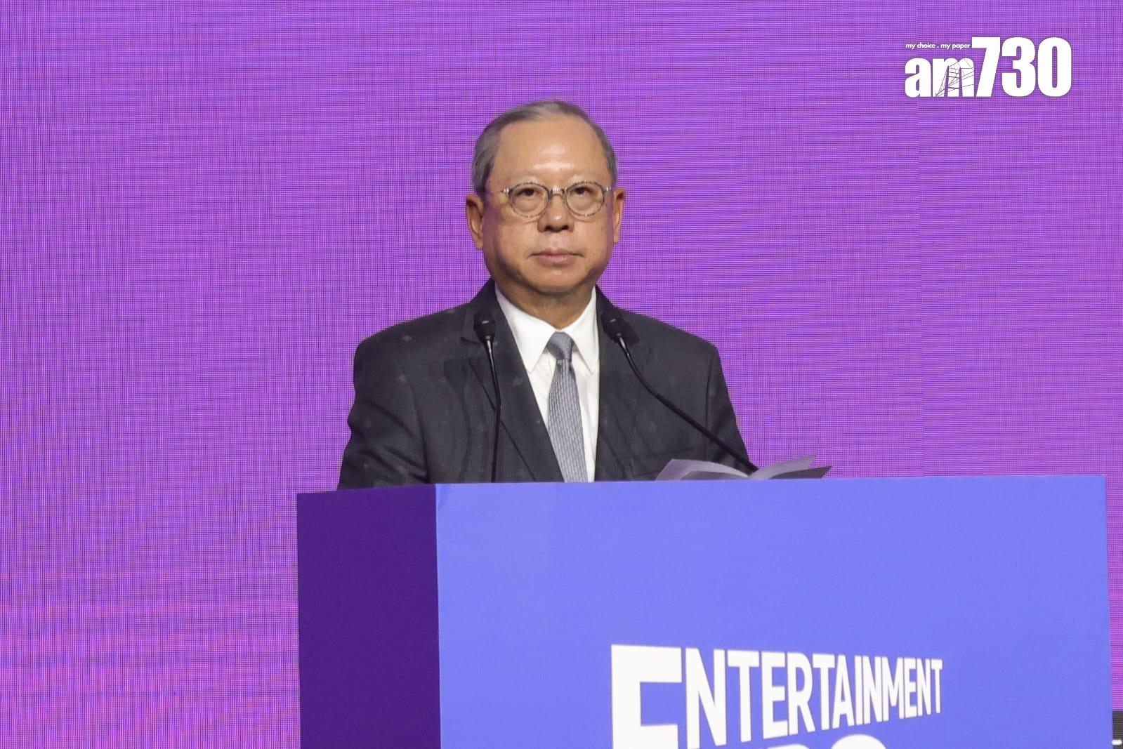 林建岳現身出席啟動儀式。 (吳康琦攝)