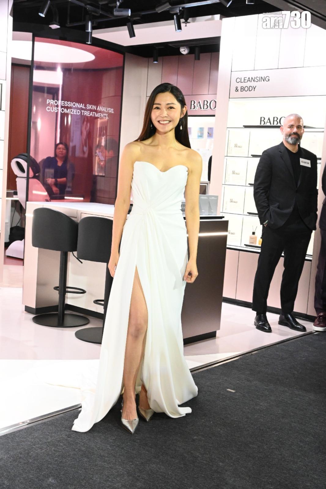 衛詩雅將於周日再辨第二場婚宴。 (娛樂組攝)