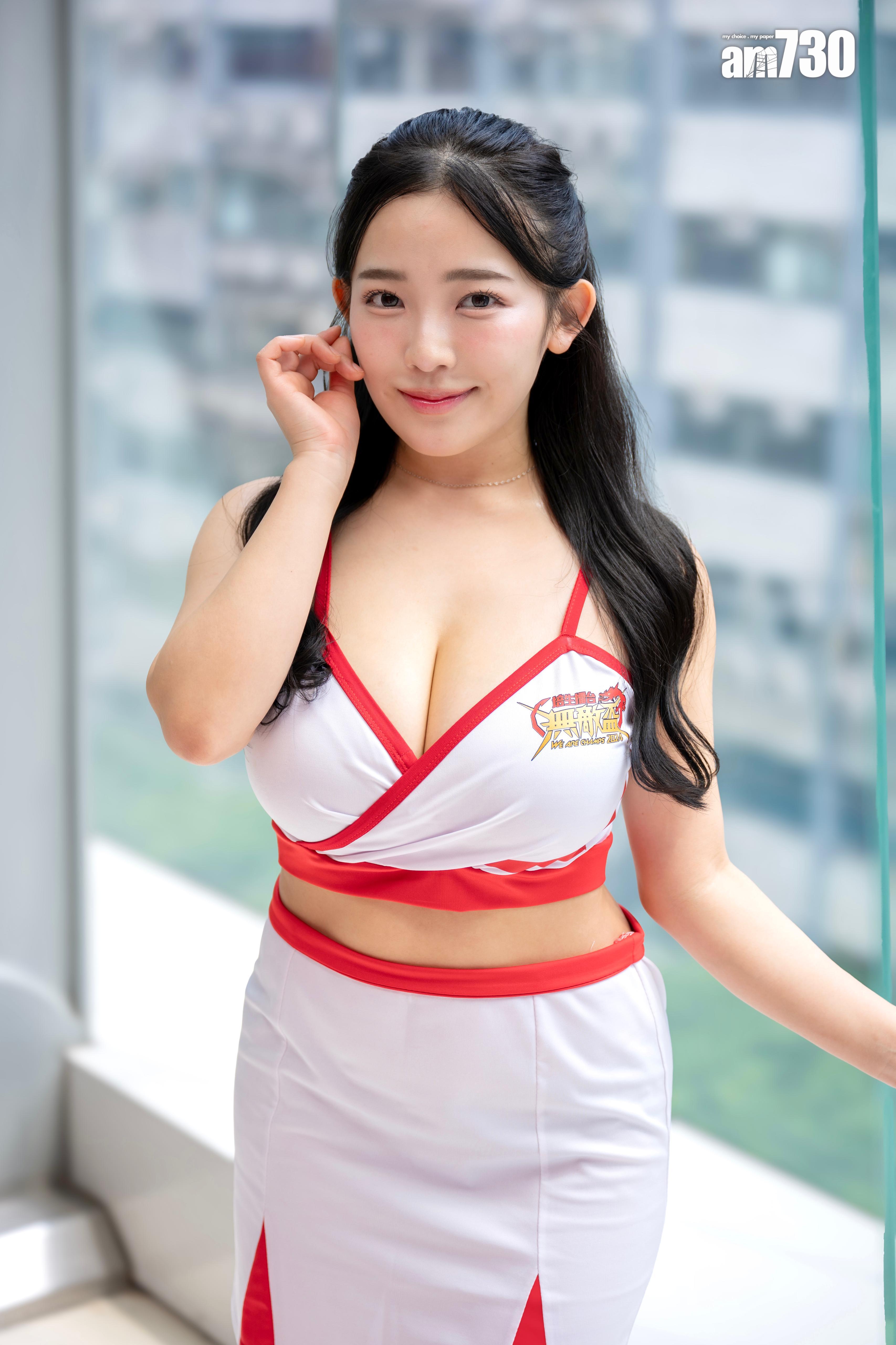 天木純自言香港是她最喜歡的城市之一。 (娛樂組攝)