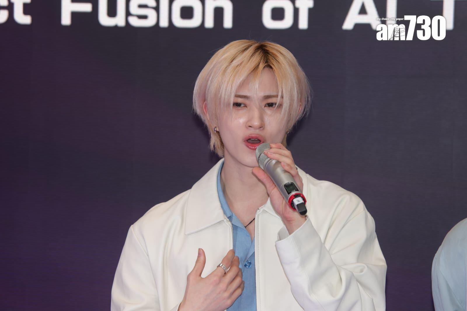 LEO自豪表示食極唔肥。 (吳康琦攝)