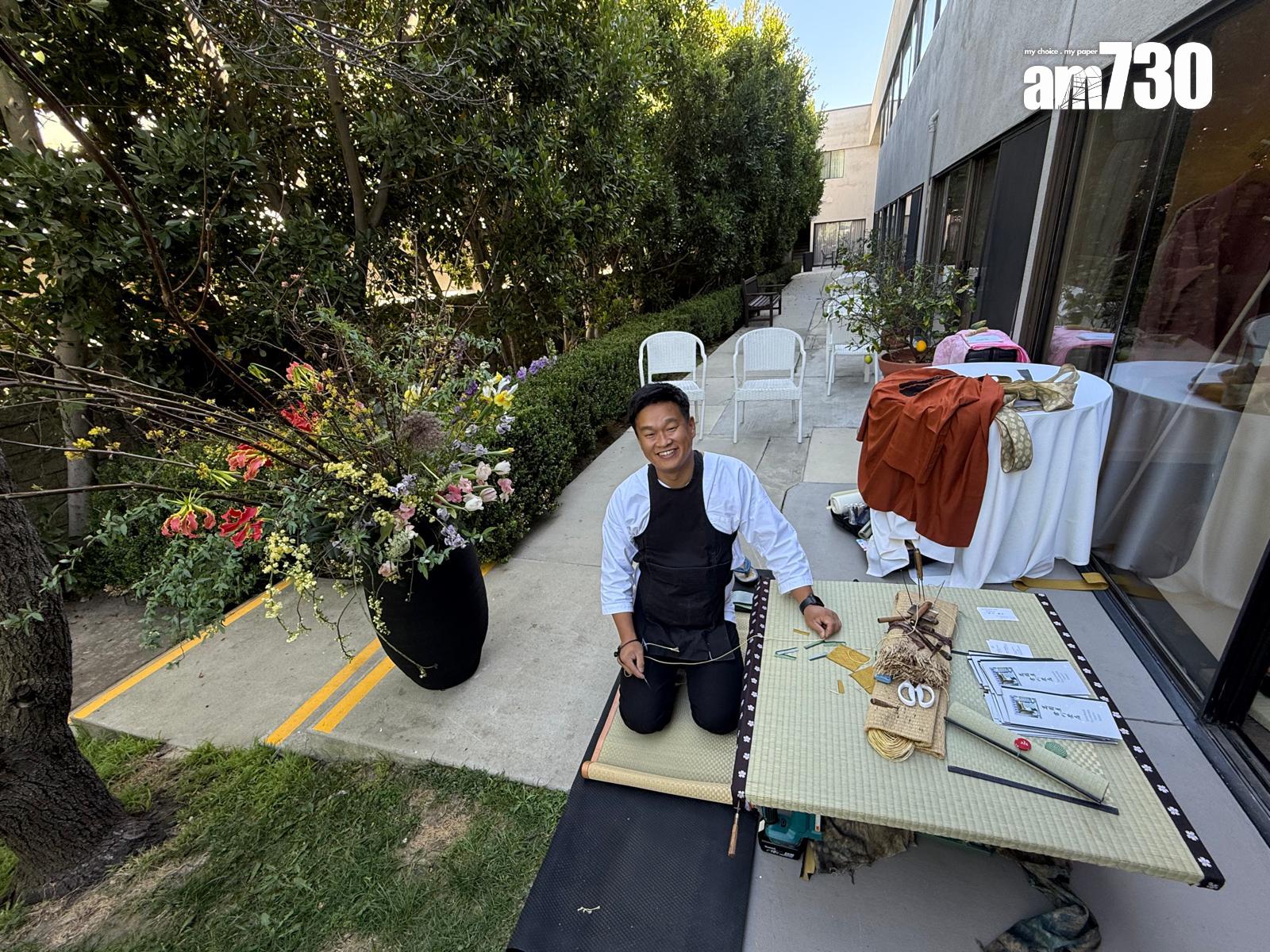 日本Tatami工匠常川泰平 (Lilly Lui攝)