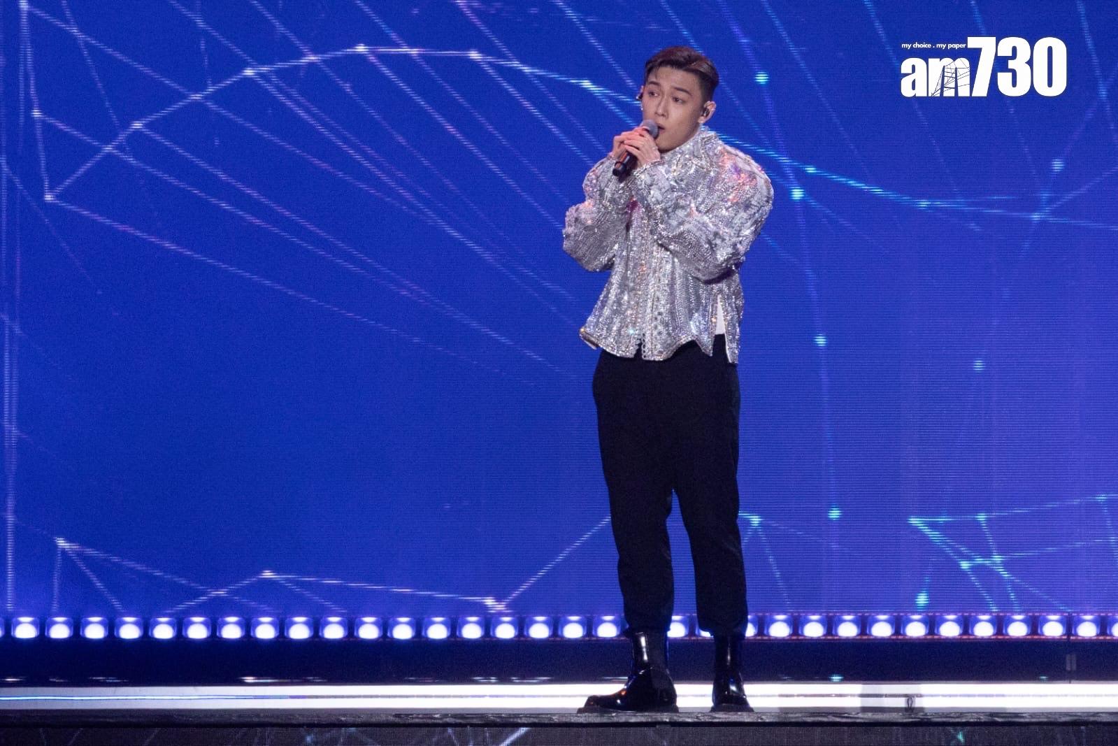 MC張天賦登場唱出《記憶棉》,全場尖叫。 (蘇文傑攝)