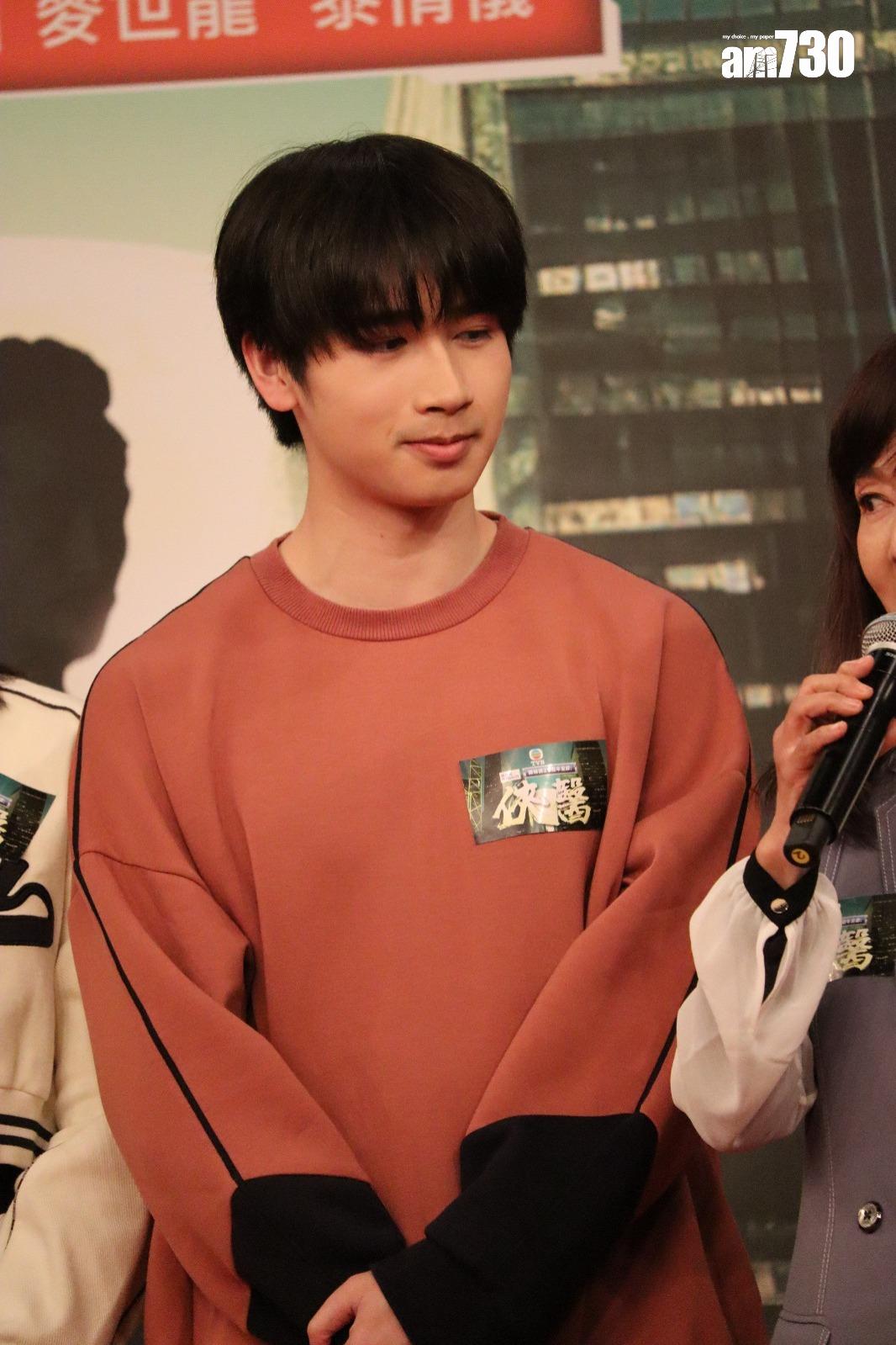 馮皓揚分享與佘詩曼合作點滴。