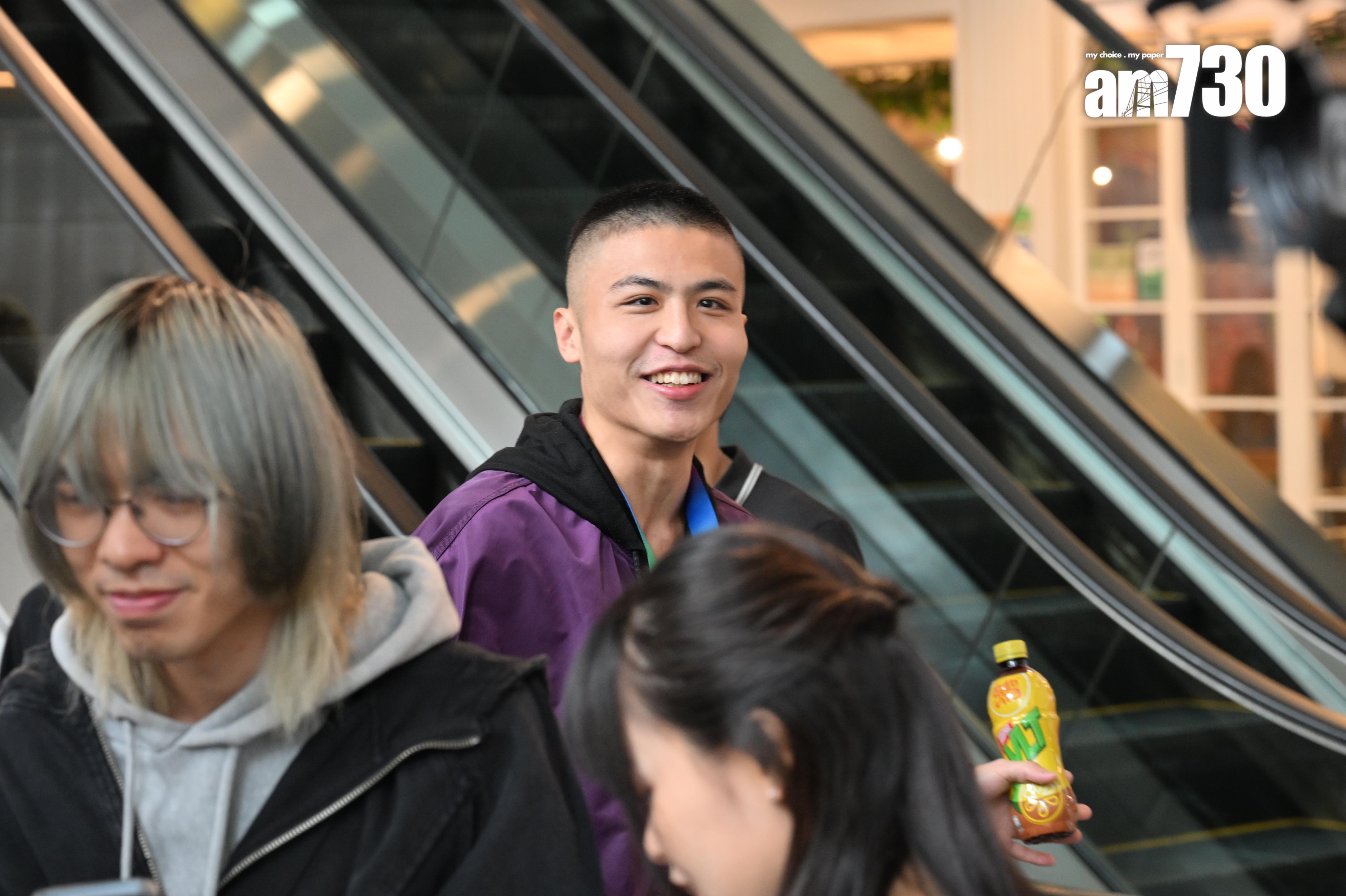 劉馬車踩場搶fo。 (娛樂組攝)