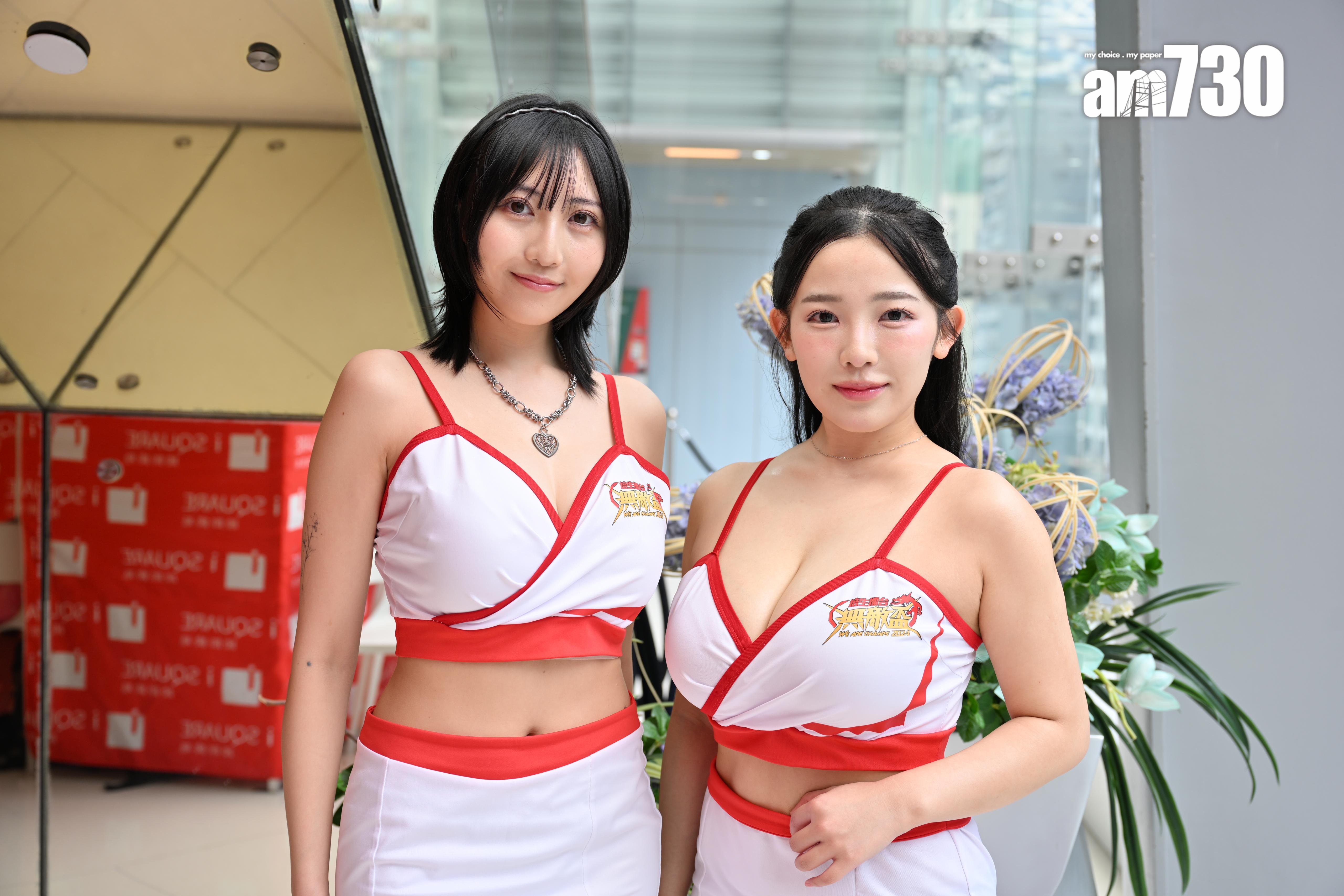 天木純與辻莉莉莎對香港男性各有見解。 (娛樂組攝)