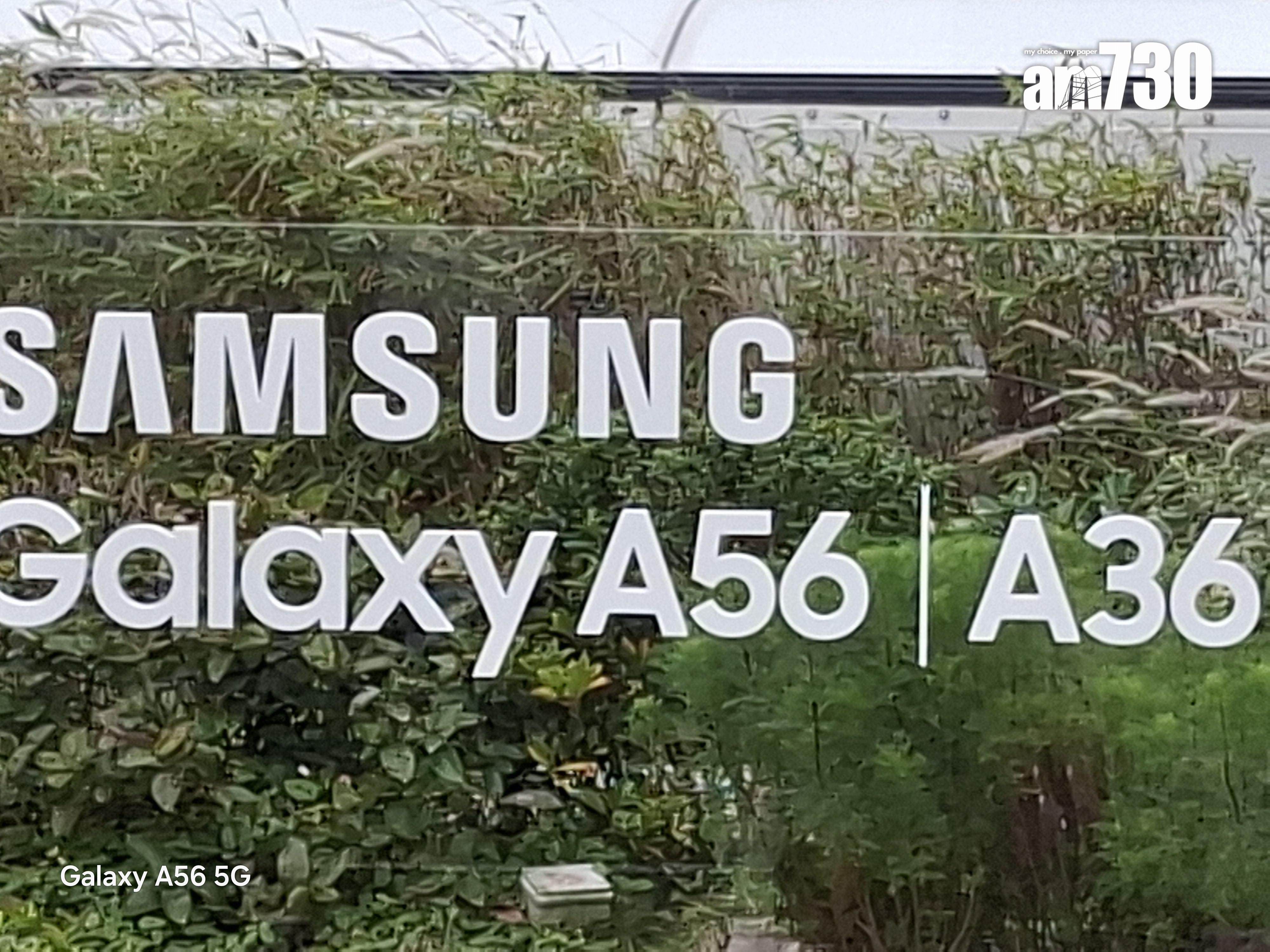 Samsung Galaxy A56 10倍長焦試相。