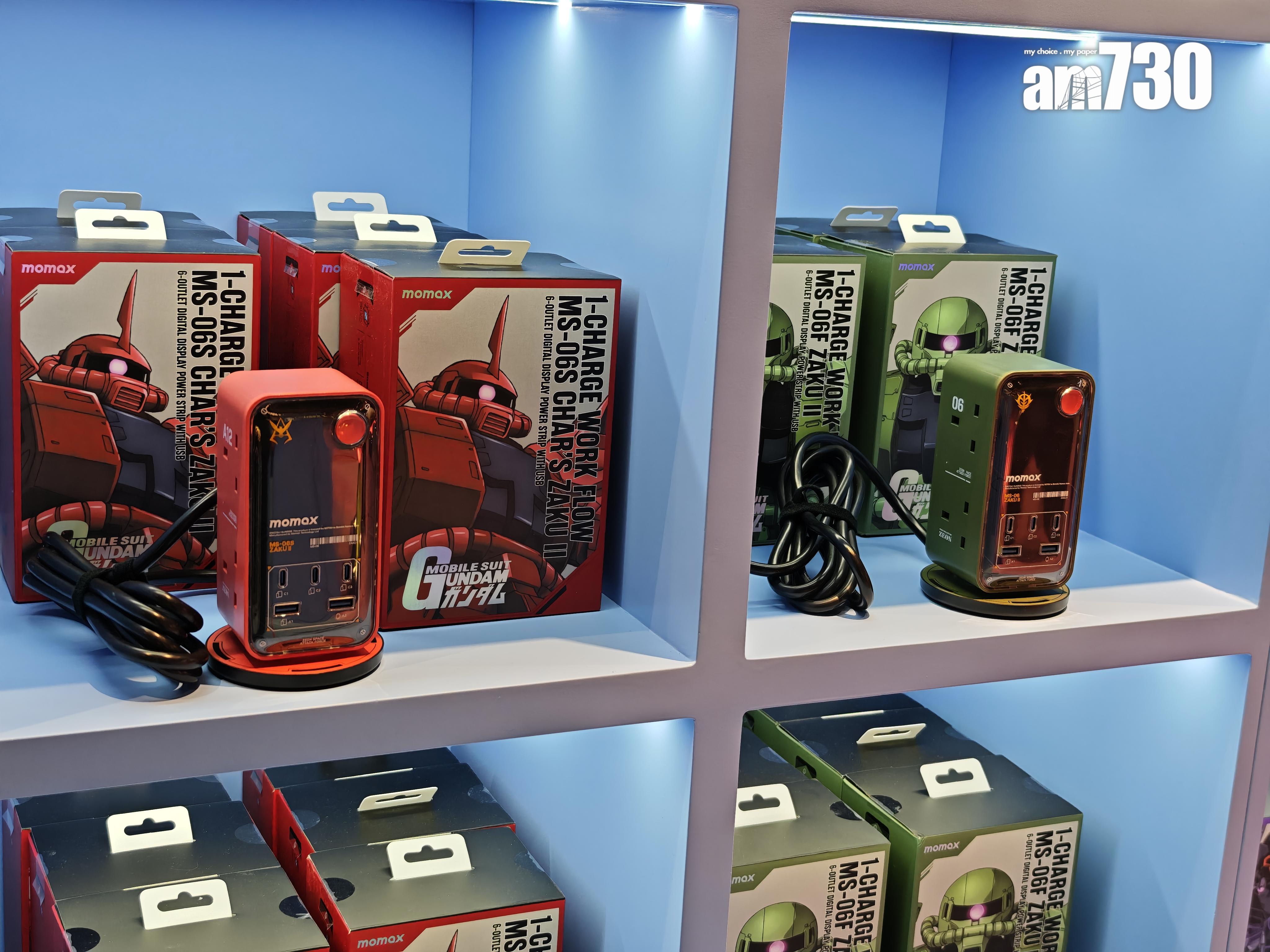 1-Charge Work Flow 6 插座數位顯示電源盒售價$399。