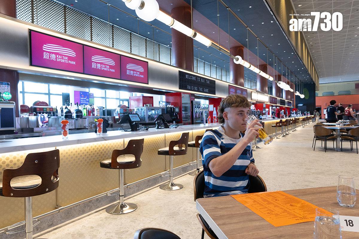 香港國際七人欖球賽舉行期間,啟德體育園主場館33個餐飲設施將全數營業。(資料圖片/蘇文傑攝)