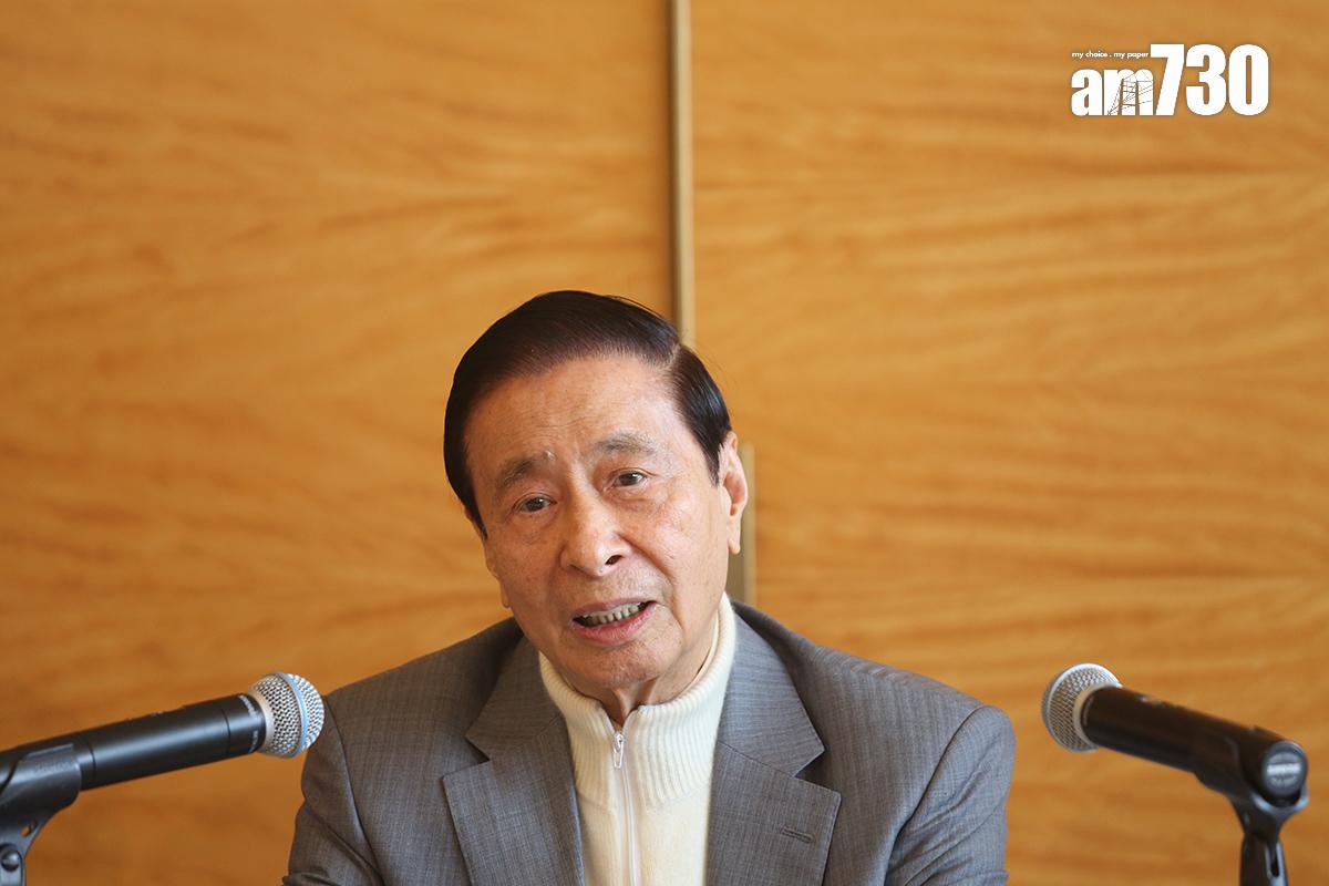 李兆基在家人陪伴下與世長辭,享年97歲。(資料圖片/鍾式明攝)