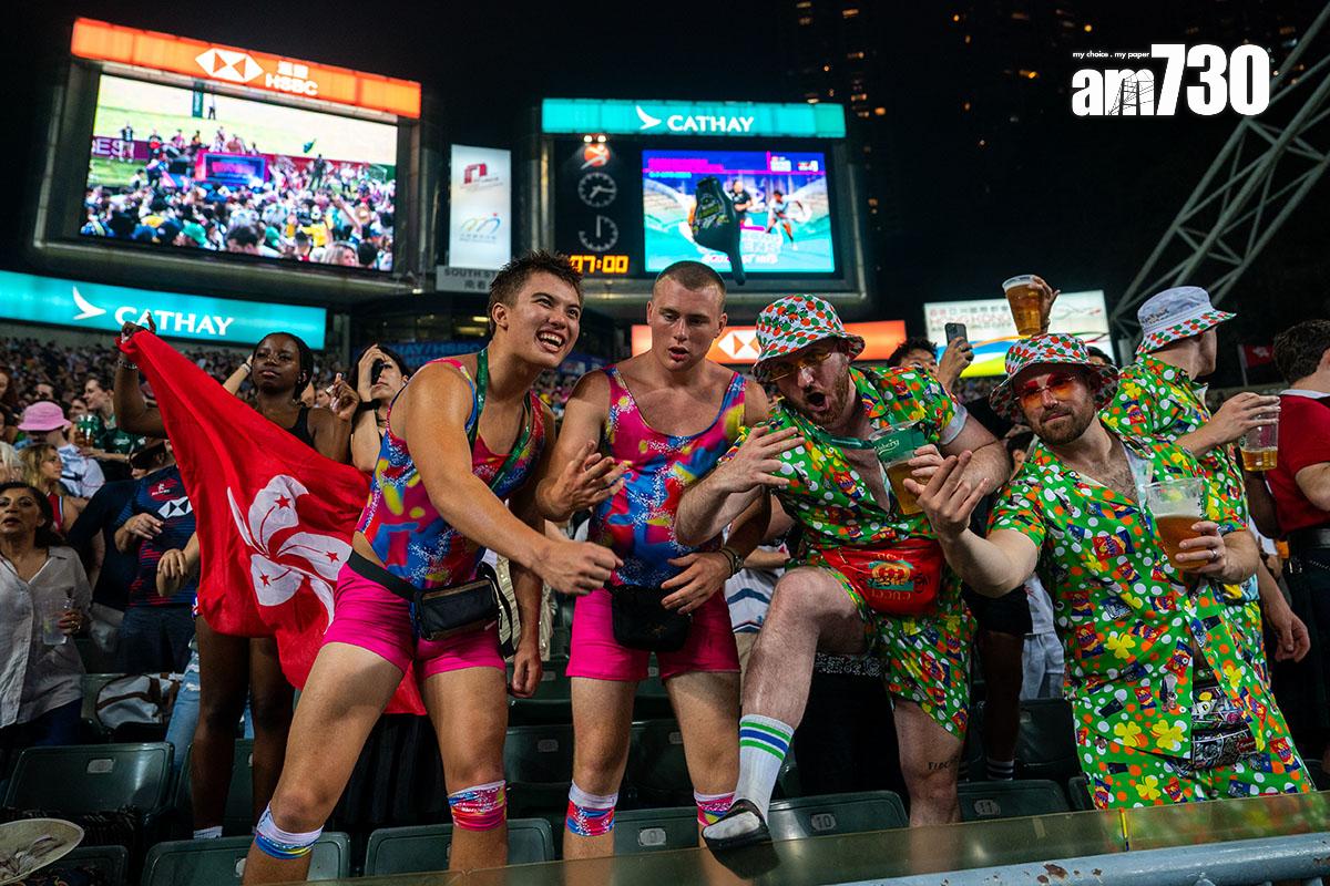 香港國際七人欖球賽2024年最後一次在香港大球場上演。(資料圖片)