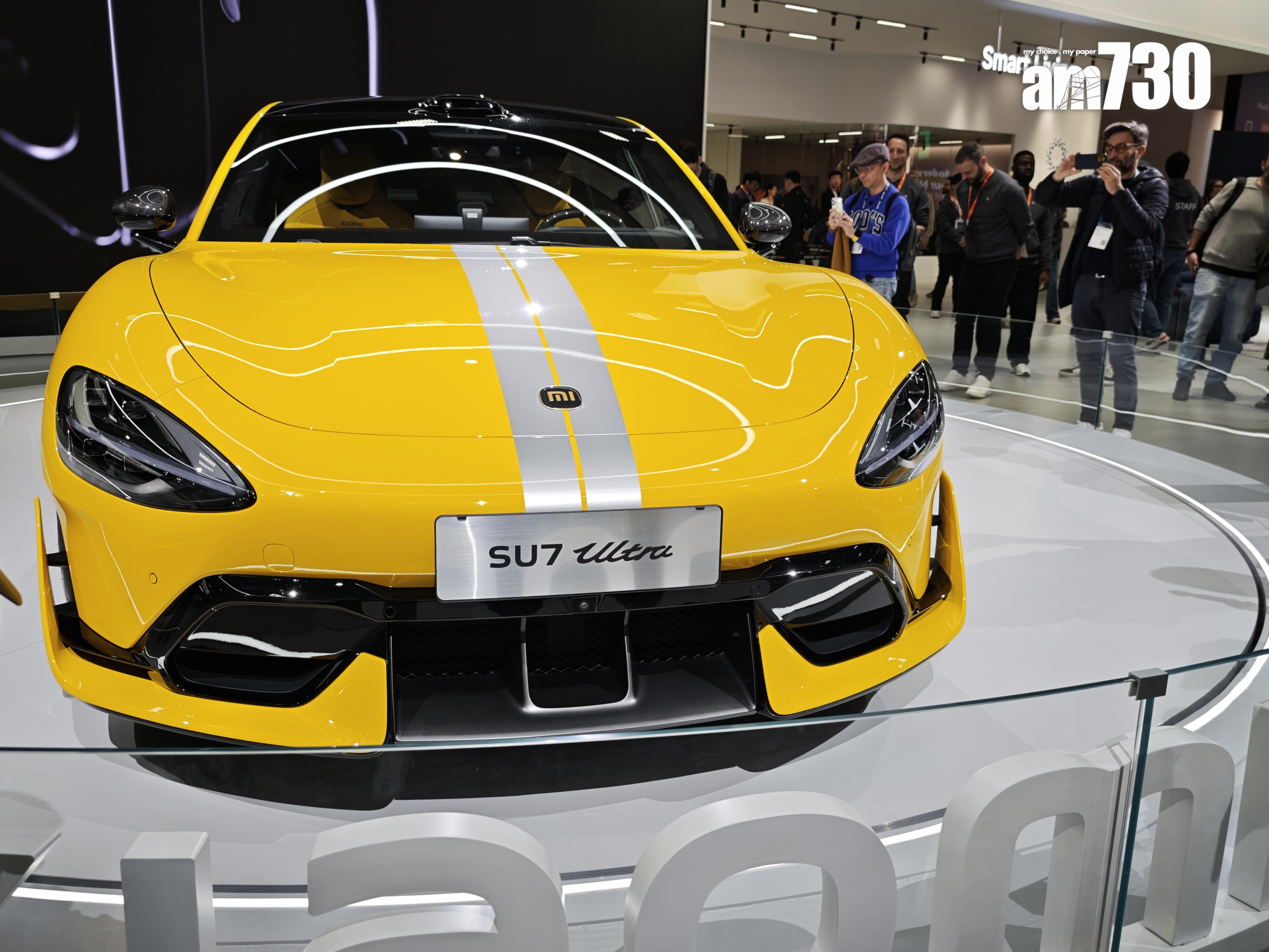 MWC 2025|Xiaomi SU7 Ultra Prototype於紐北賽道創下6分46秒874的單圈紀錄。