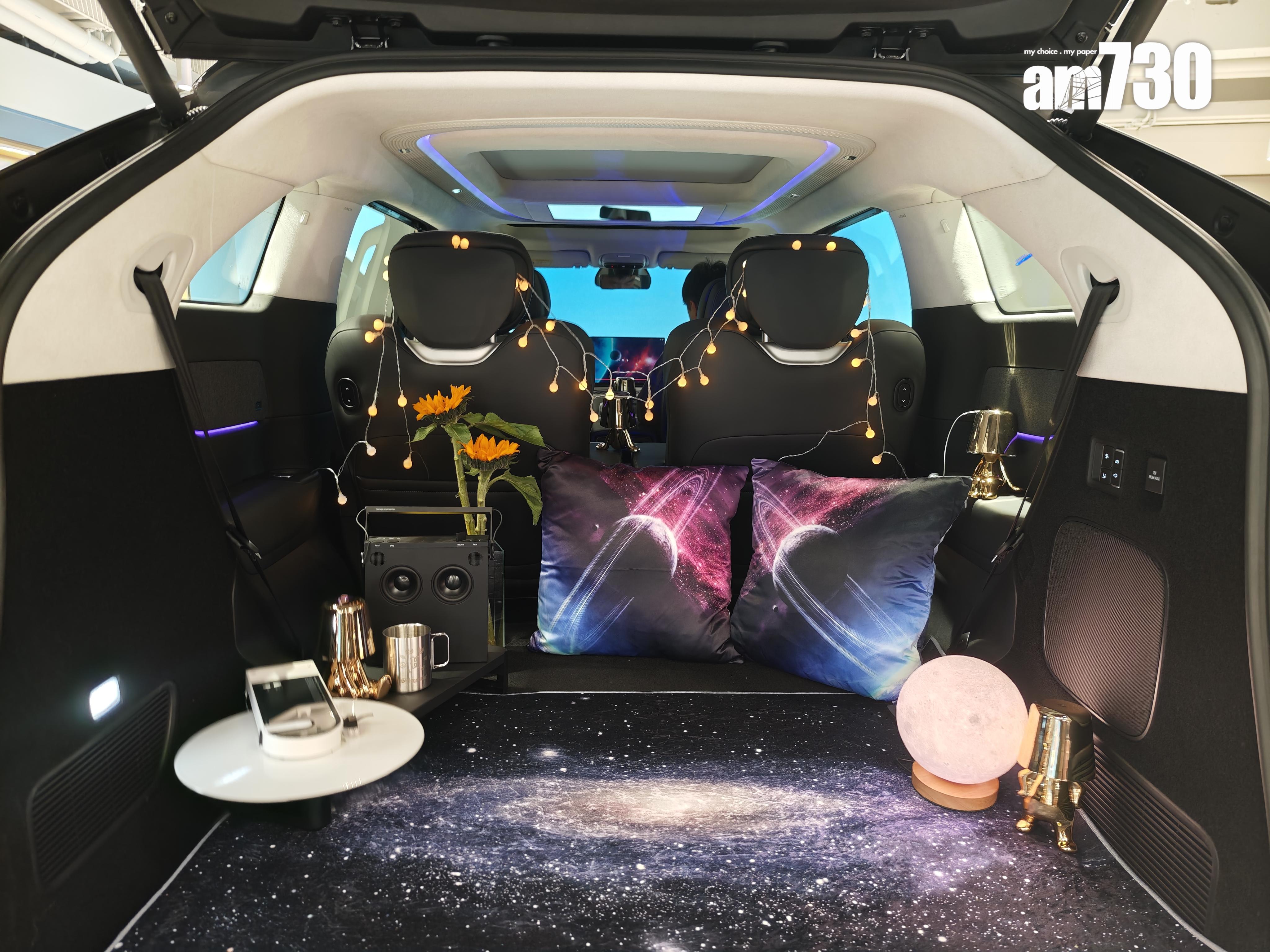 尾箱空間超寬敞。