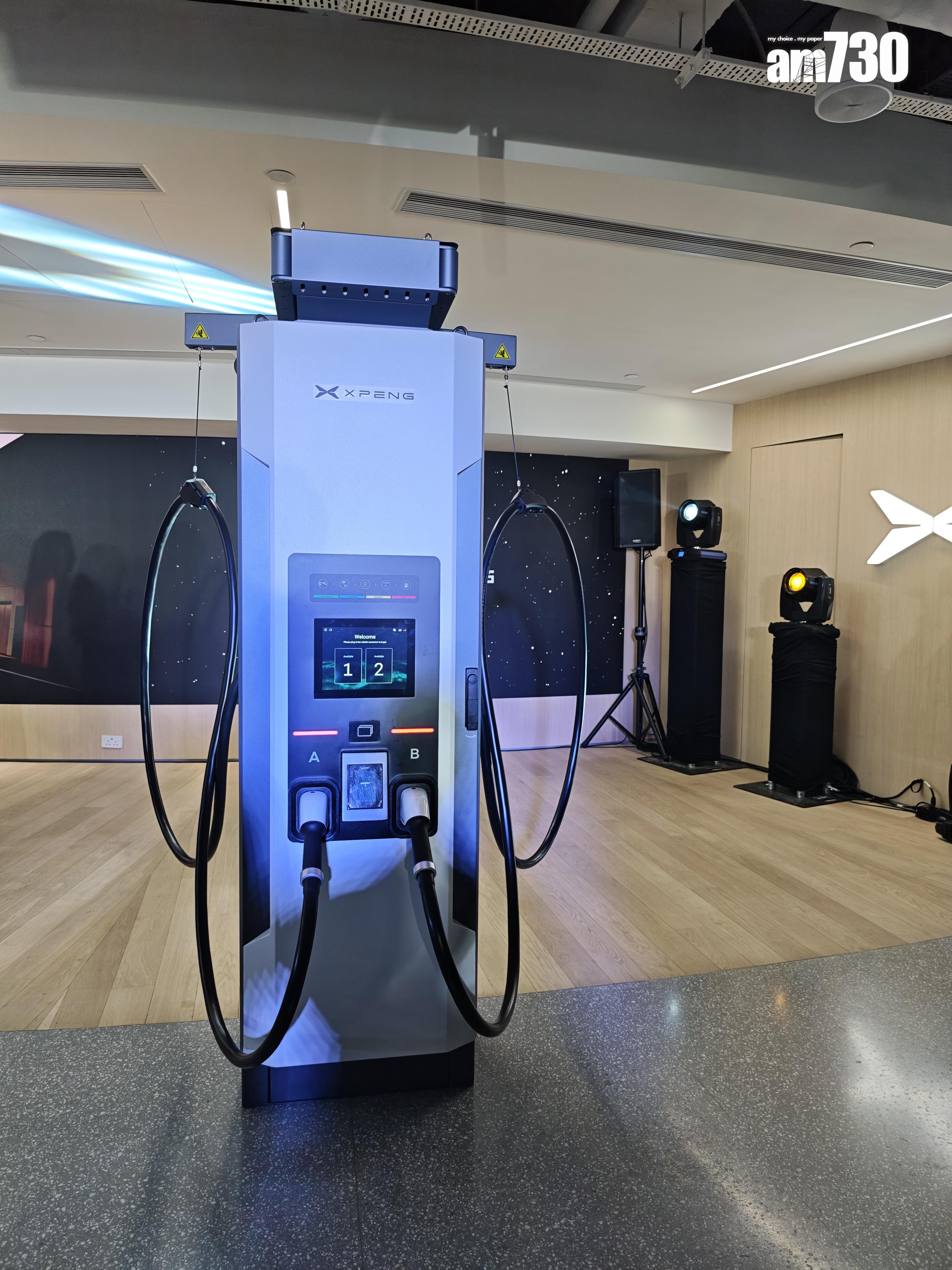 小鵬超快充樁充電功率高達360kW。