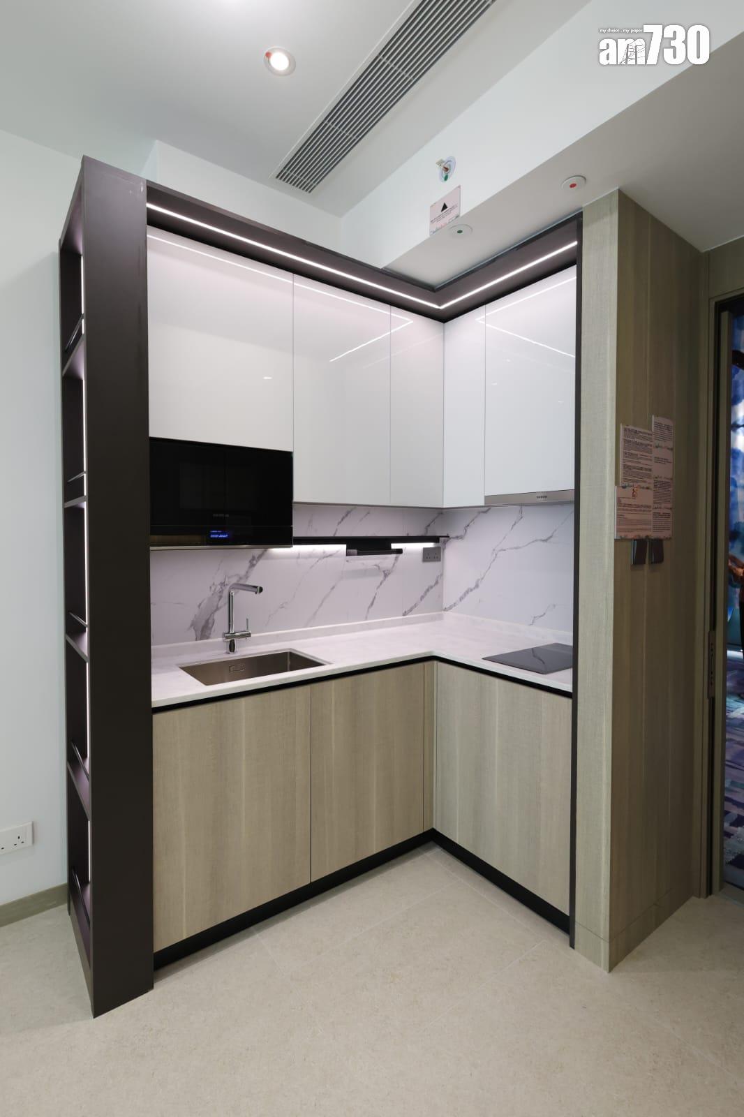 SIERRA SEA示範單位|301呎一房套廁設計 妥善安排收納空間(多圖有片)|西沙新盤