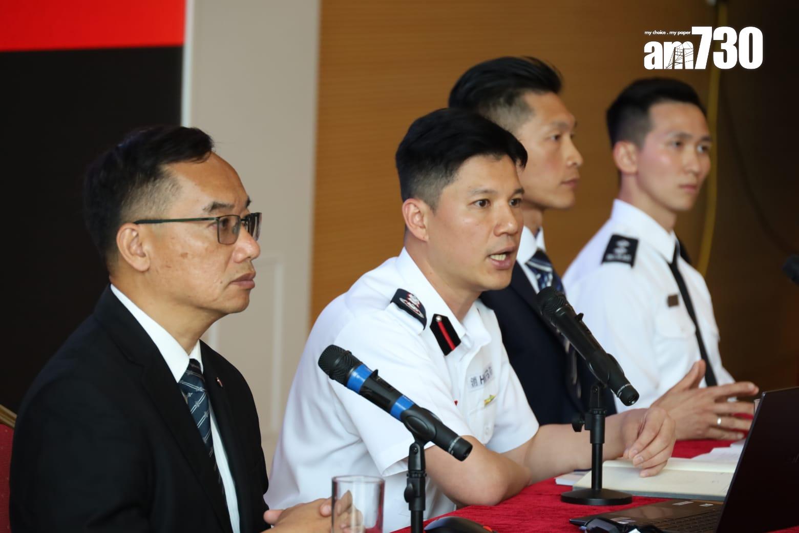 救援隊分享在災區救援的過程。(鍾式明攝)