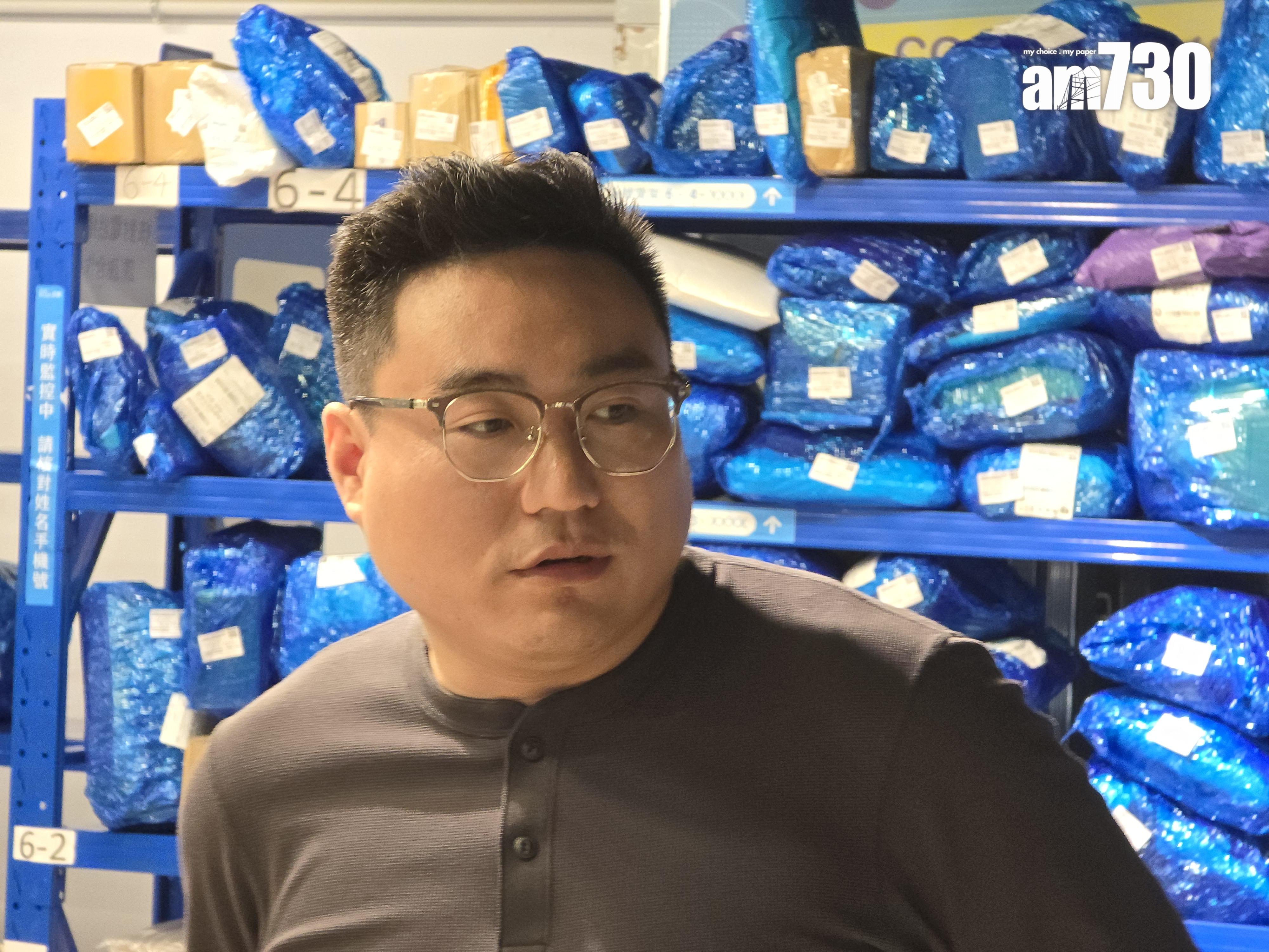 菜鳥香港末端運營負責人王凱。(李朗僑攝)