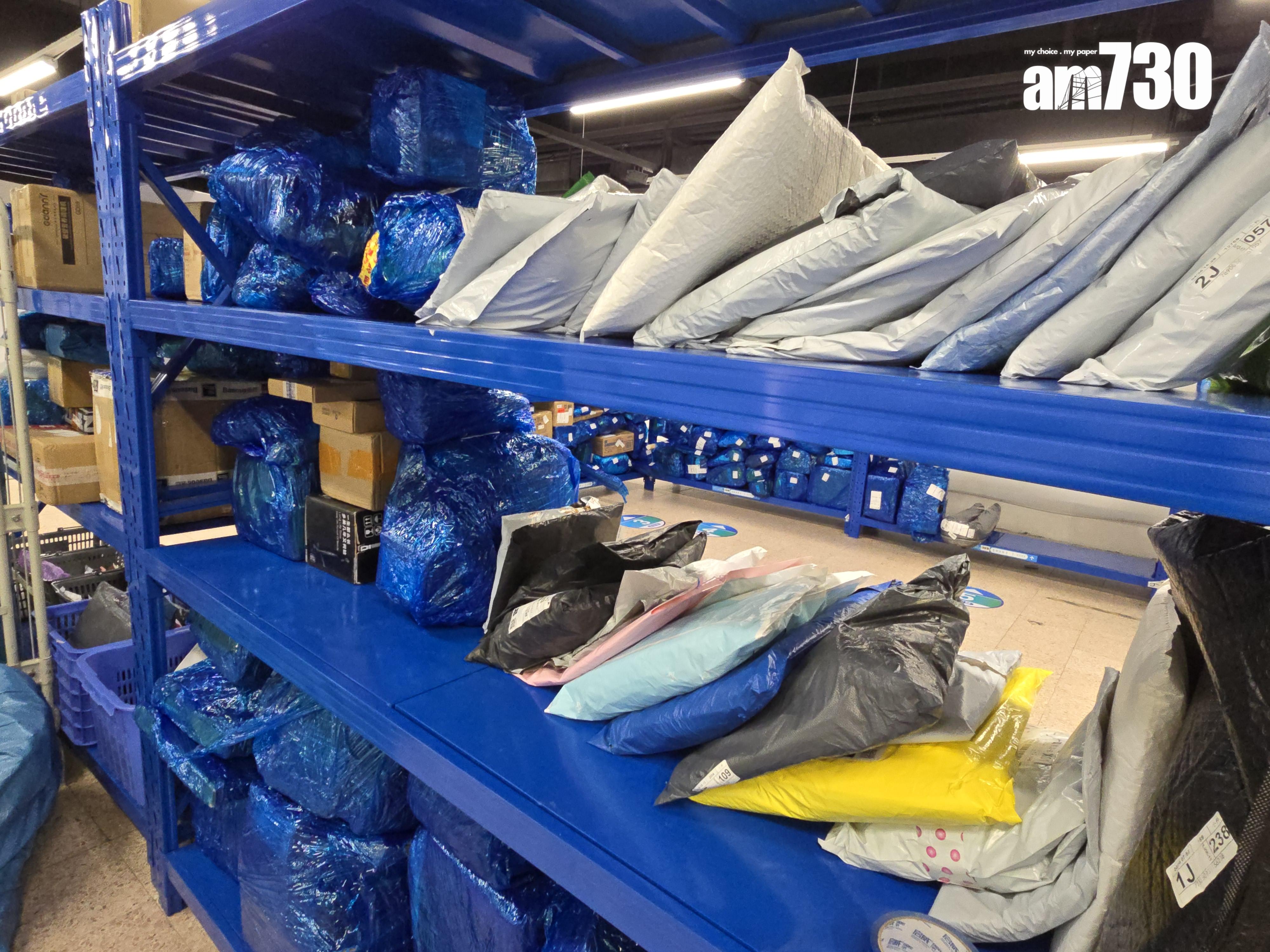 菜鳥在港推開放式驛站。(李朗僑攝)