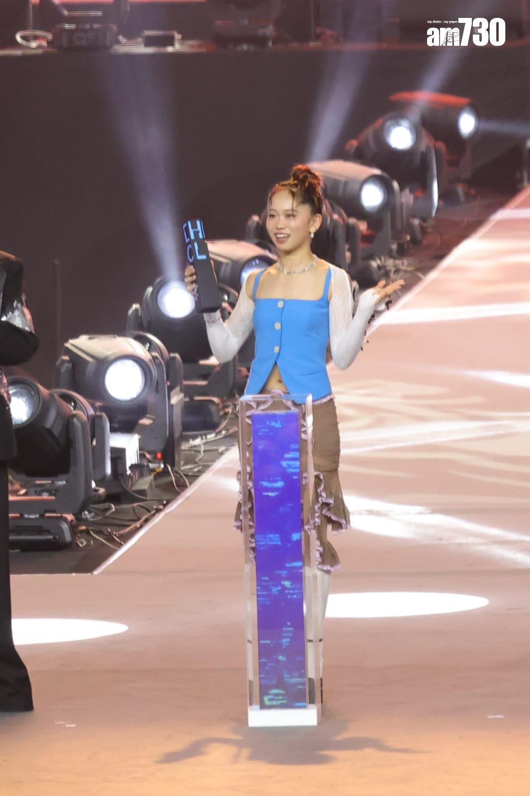 張天穎Jaime《低調》奪「音樂第一 歌曲獎(跳唱歌曲)」。