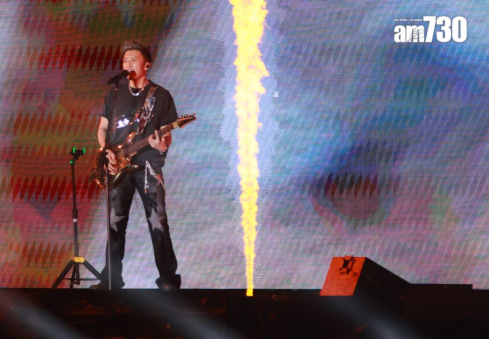 謝霆鋒演唱會首晚逾4萬觀眾入場。