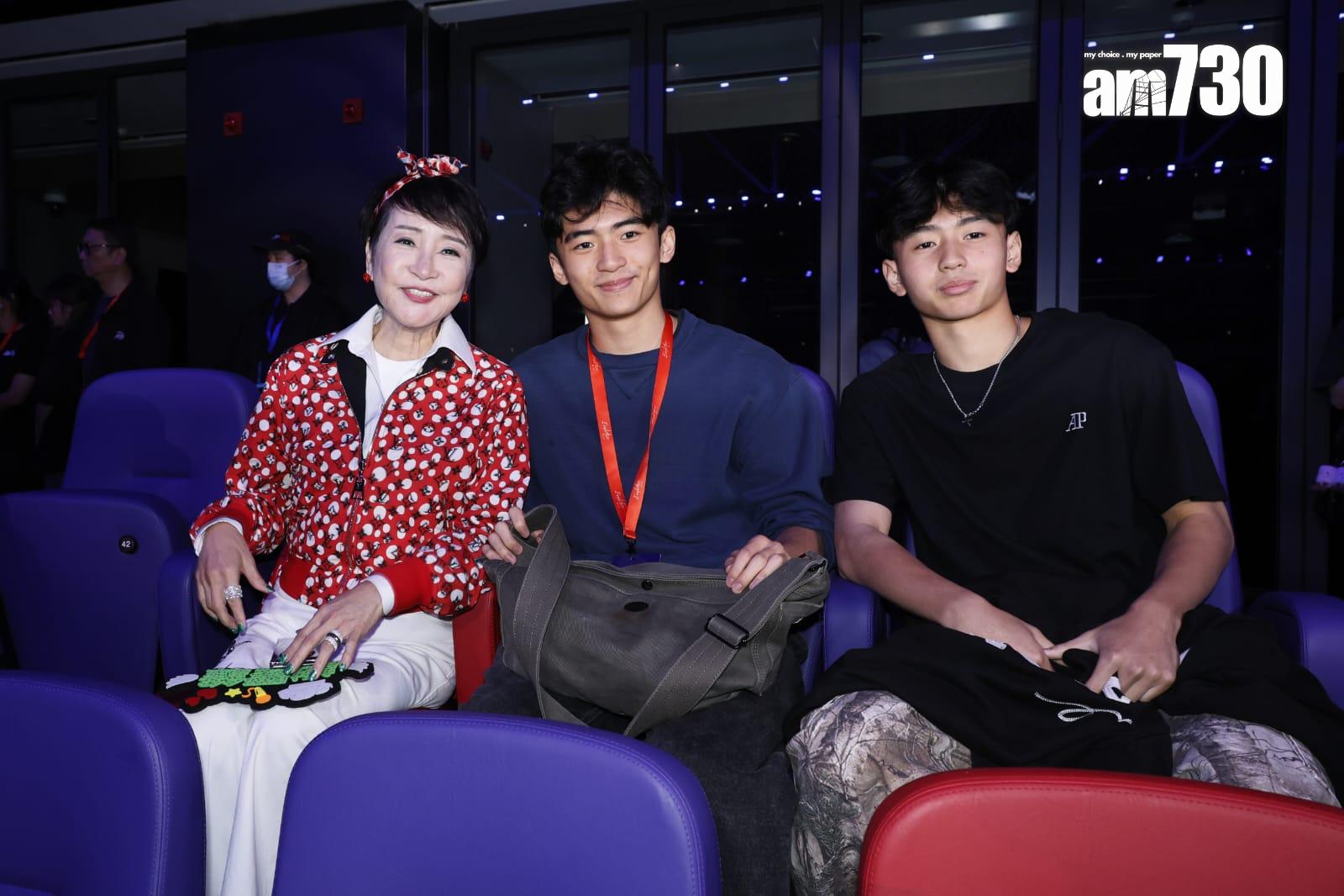 謝霆鋒演唱會2025|狄波拉三嫲孫同框17歲Lucas與14歲Quintus連續兩晚現身睇騷