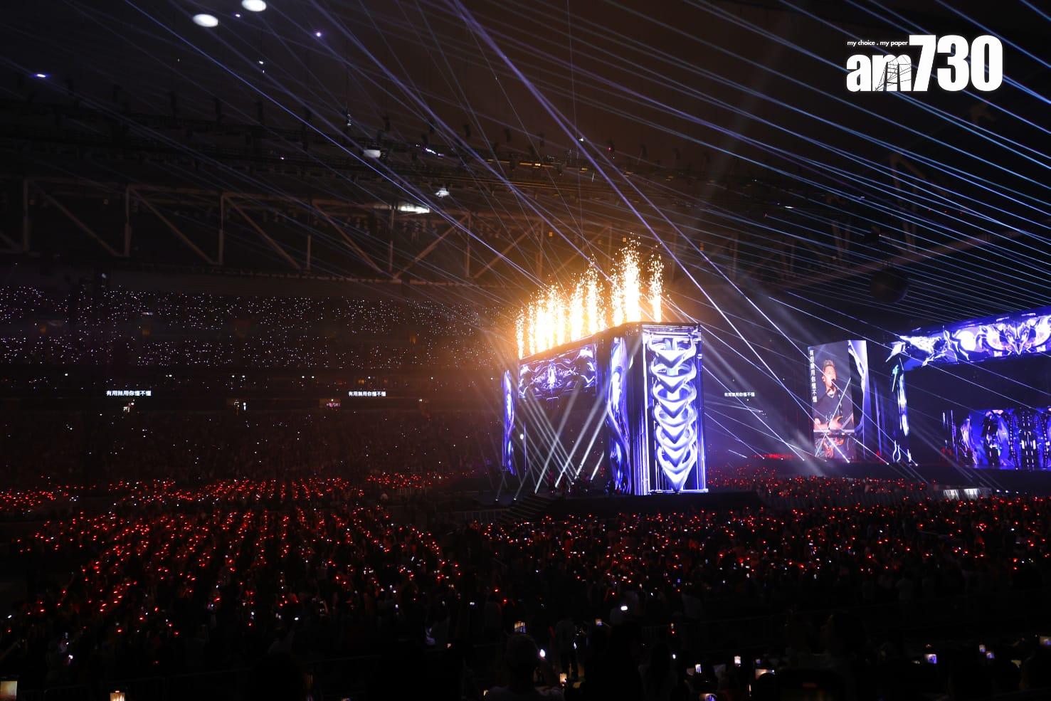 霆鋒四場個唱共多逾17萬人捧場。 (娛樂組攝)