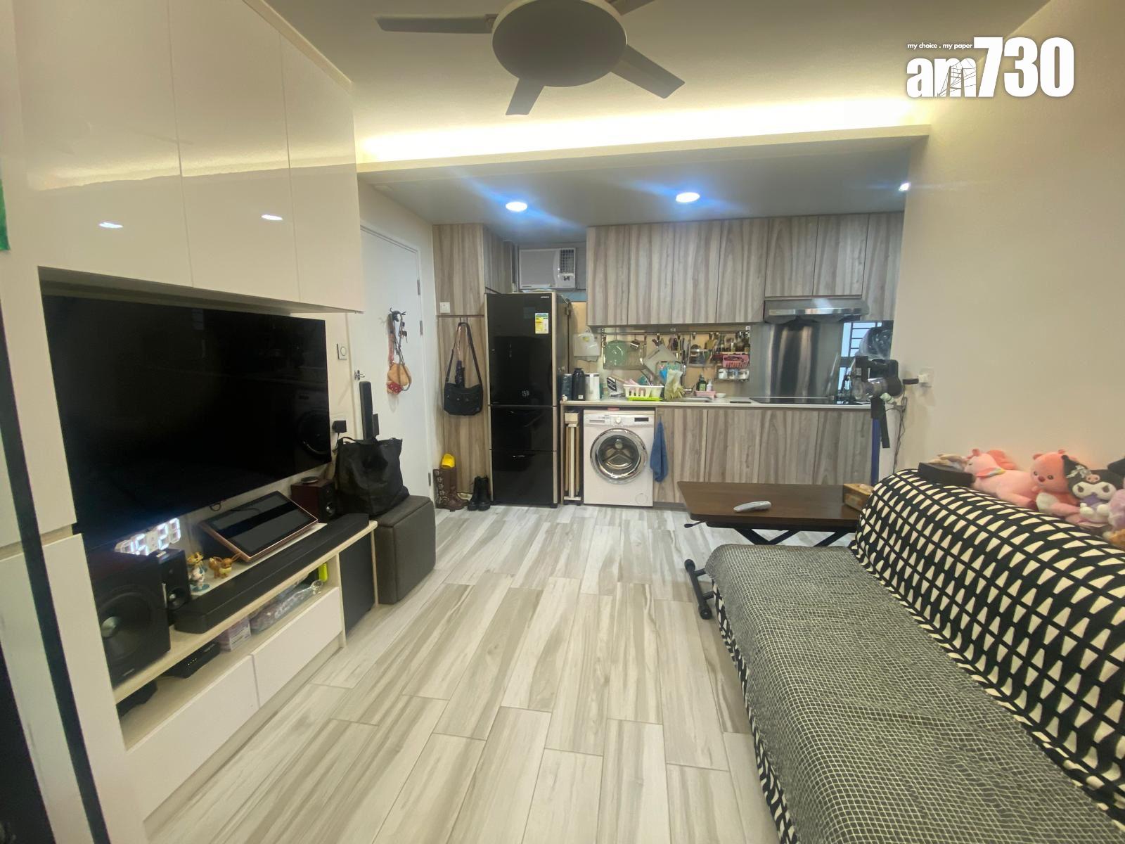 火炭旭禾苑靚裝兩房呎售9634元 5年升值百萬(有圖)|二手居屋成交