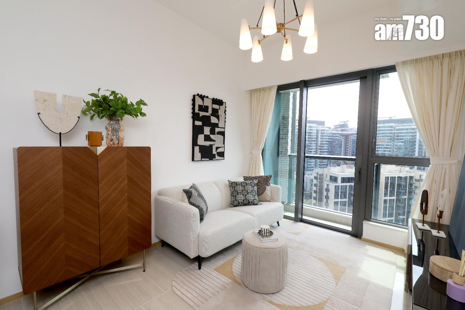 凱和山示範單位|385呎現樓連家具一房 樓高3.15米具空間感(多圖)|屯門新盤