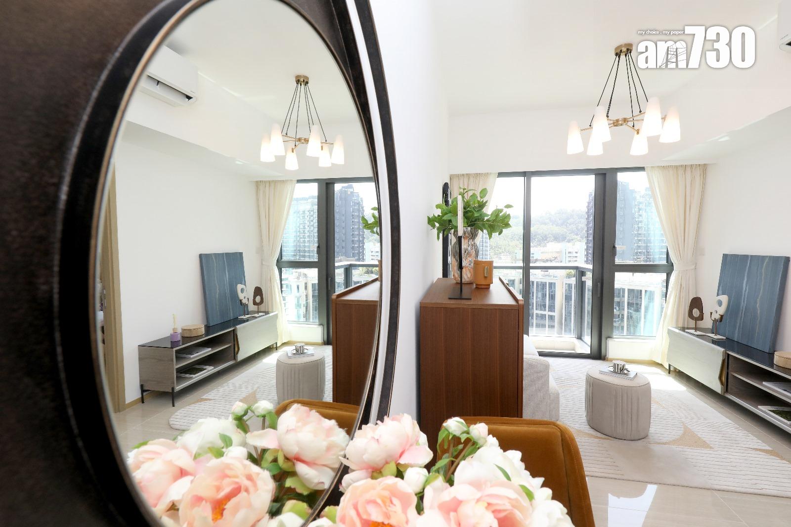 凱和山示範單位|385呎現樓連家具一房 樓高3.15米具空間感(多圖)|屯門新盤