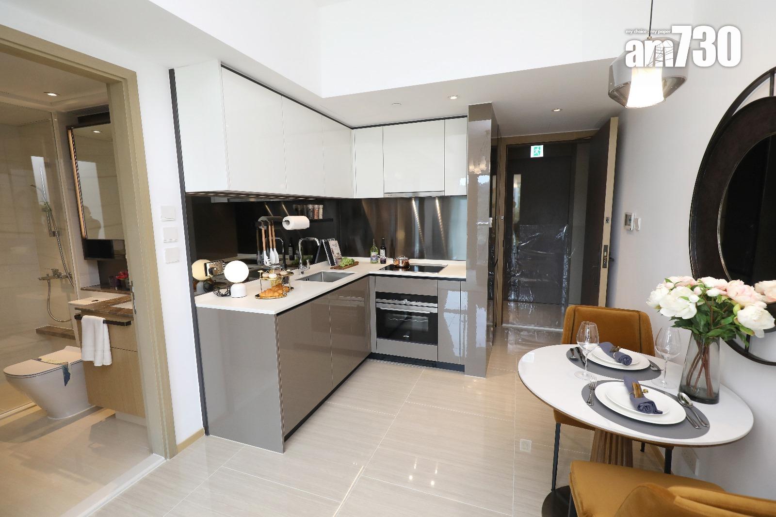 凱和山示範單位|385呎現樓連家具一房 樓高3.15米具空間感(多圖)|屯門新盤