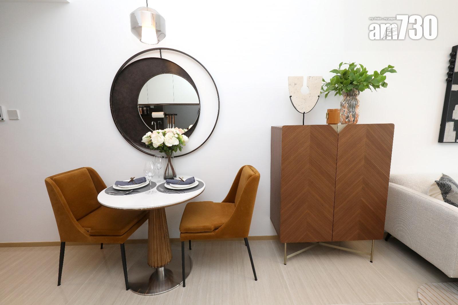 凱和山示範單位|385呎現樓連家具一房 樓高3.15米具空間感(多圖)|屯門新盤