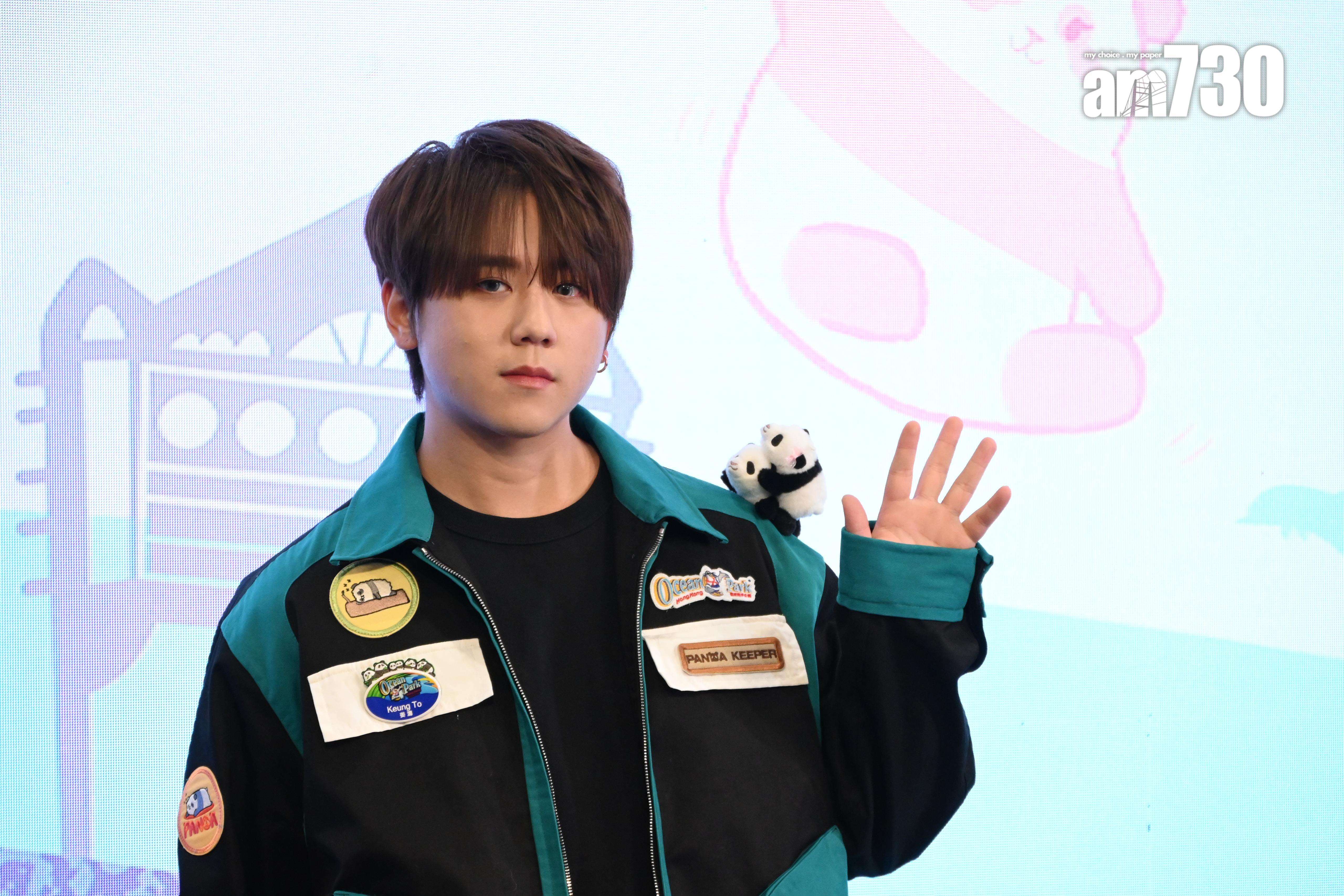 黃秋生讚姜濤肥得好可愛,姜濤亦有多謝秋生哥。 (娛樂組攝)