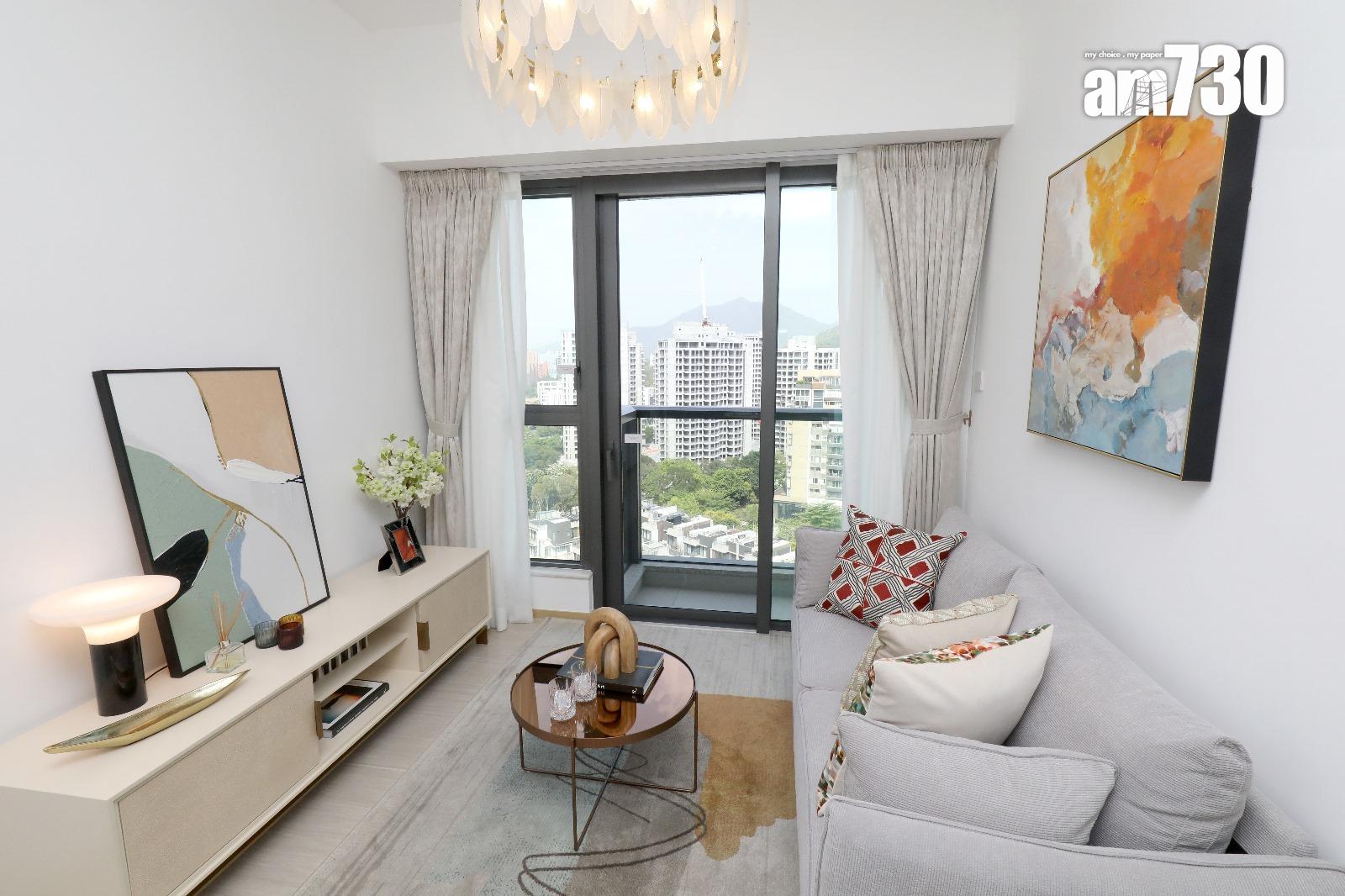 凱和山示範單位|485呎現樓兩房 廳房同向欣賞開揚景觀(多圖)|屯門新盤