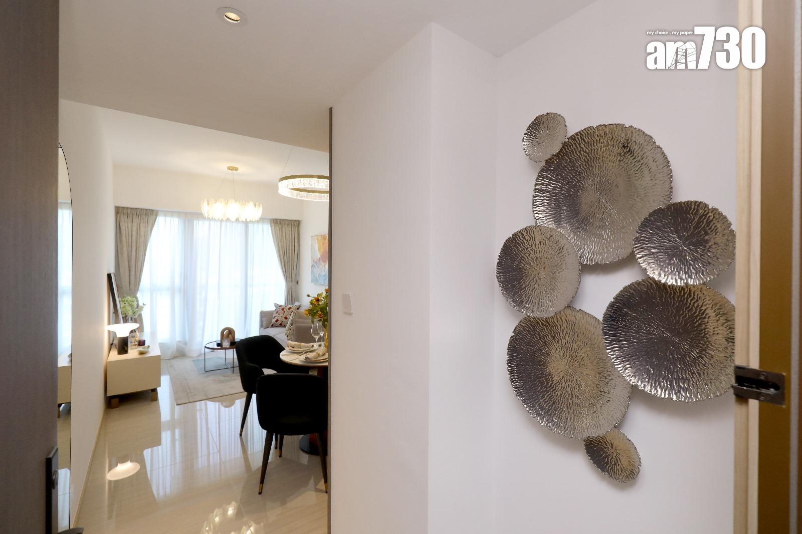 凱和山示範單位|485呎現樓兩房 廳房同向欣賞開揚景觀(多圖)|屯門新盤