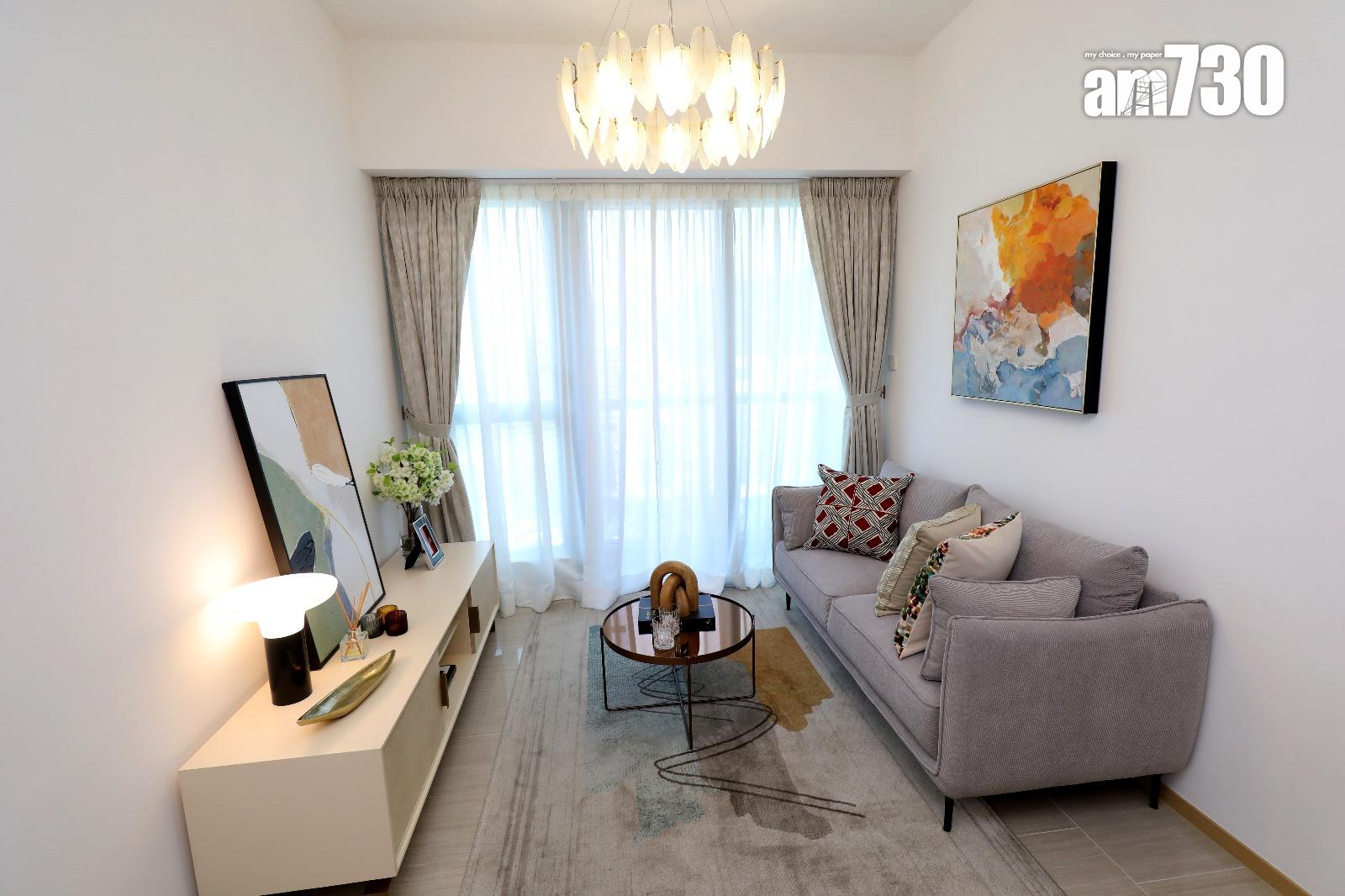 凱和山示範單位|485呎現樓兩房 廳房同向欣賞開揚景觀(多圖)|屯門新盤