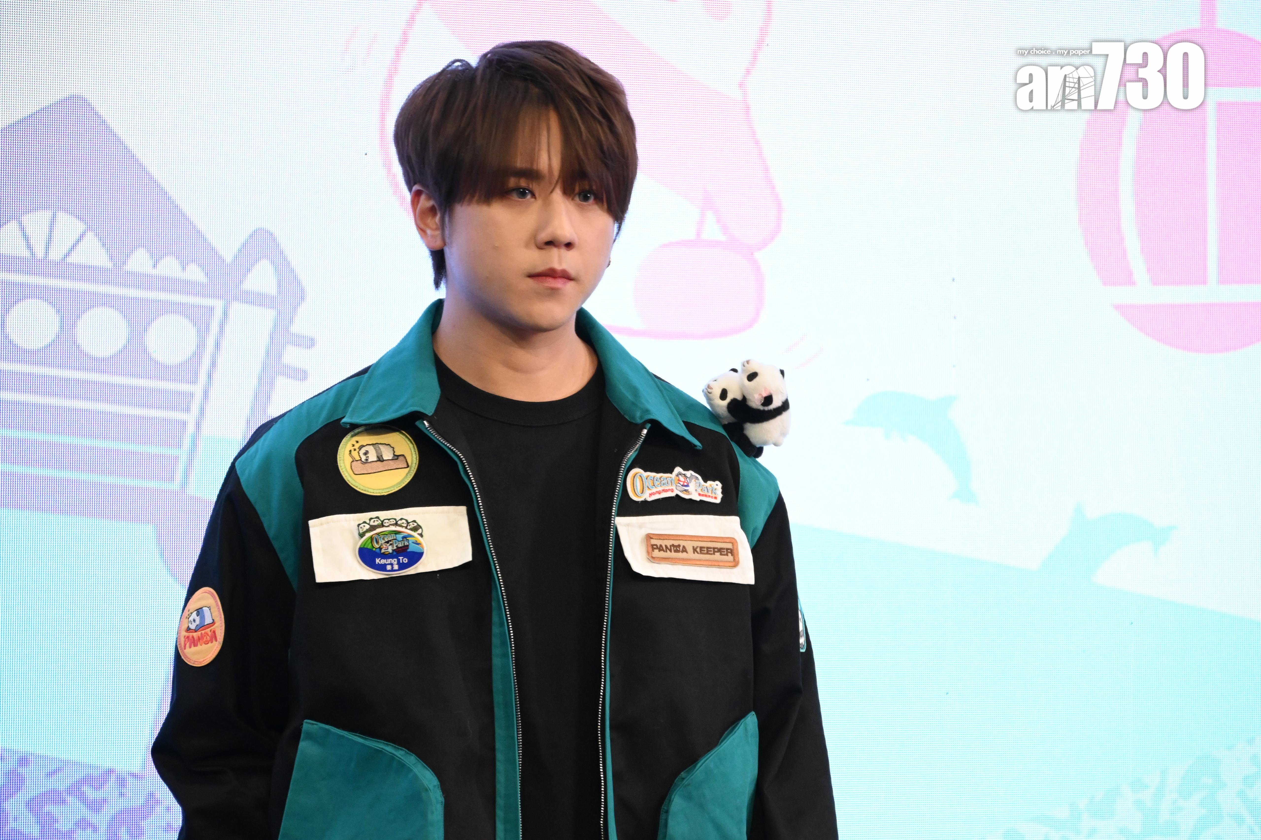 黃秋生讚姜濤肥得好可愛,姜濤亦有多謝秋生哥。 (娛樂組攝)