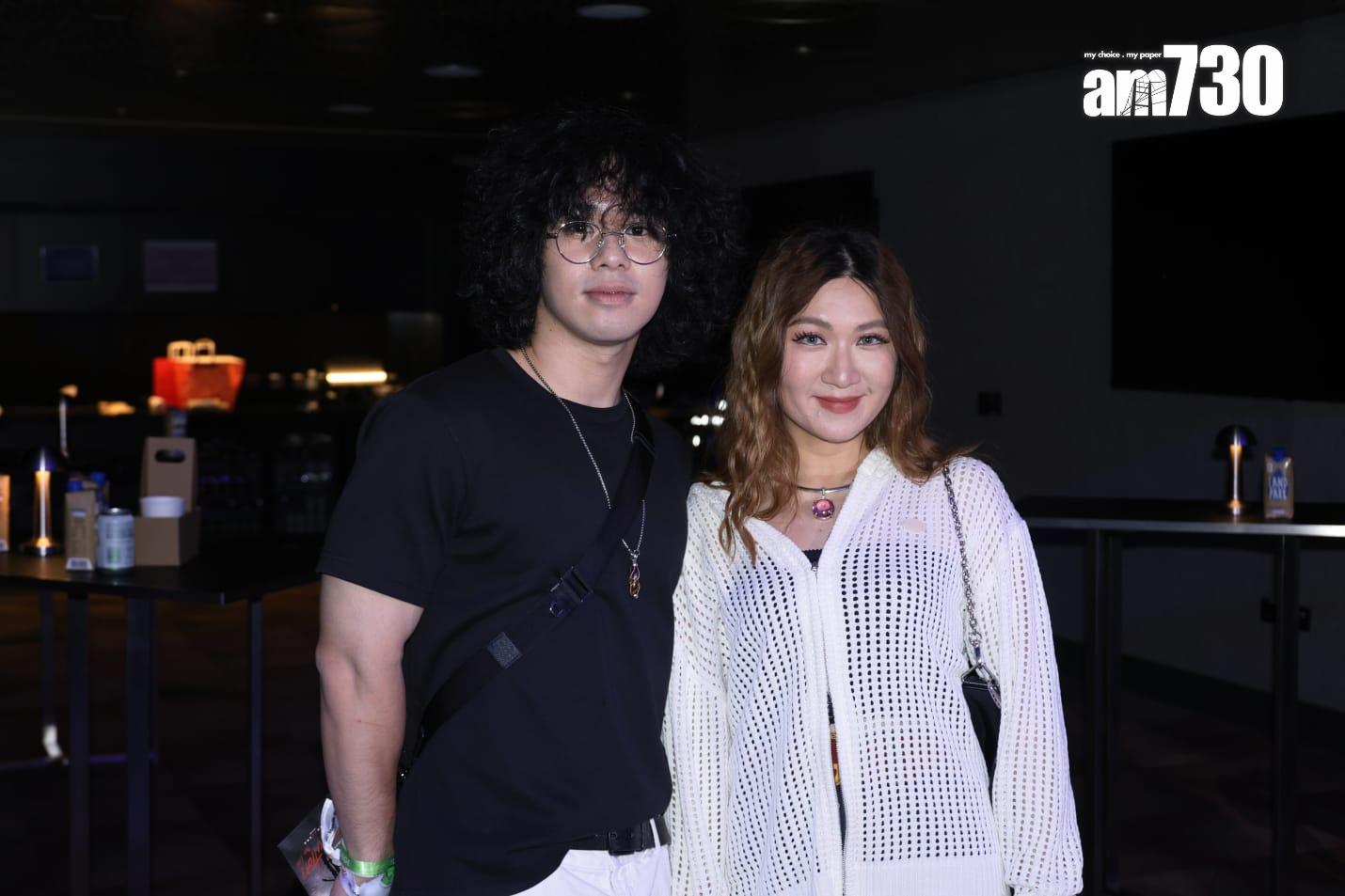 曾比特與女友 (娛樂組攝)